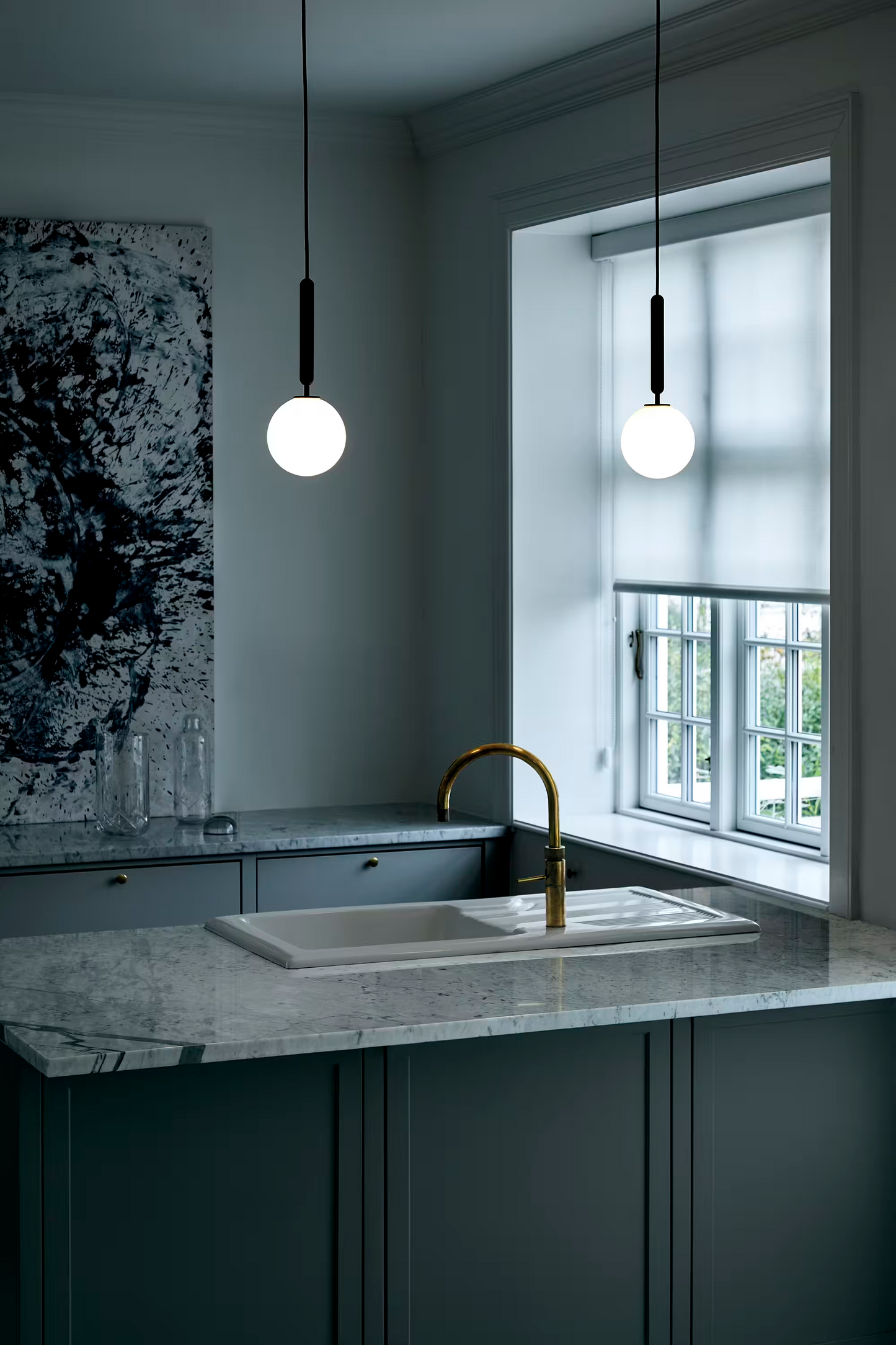 Miira 1 Rock Grey Pendant