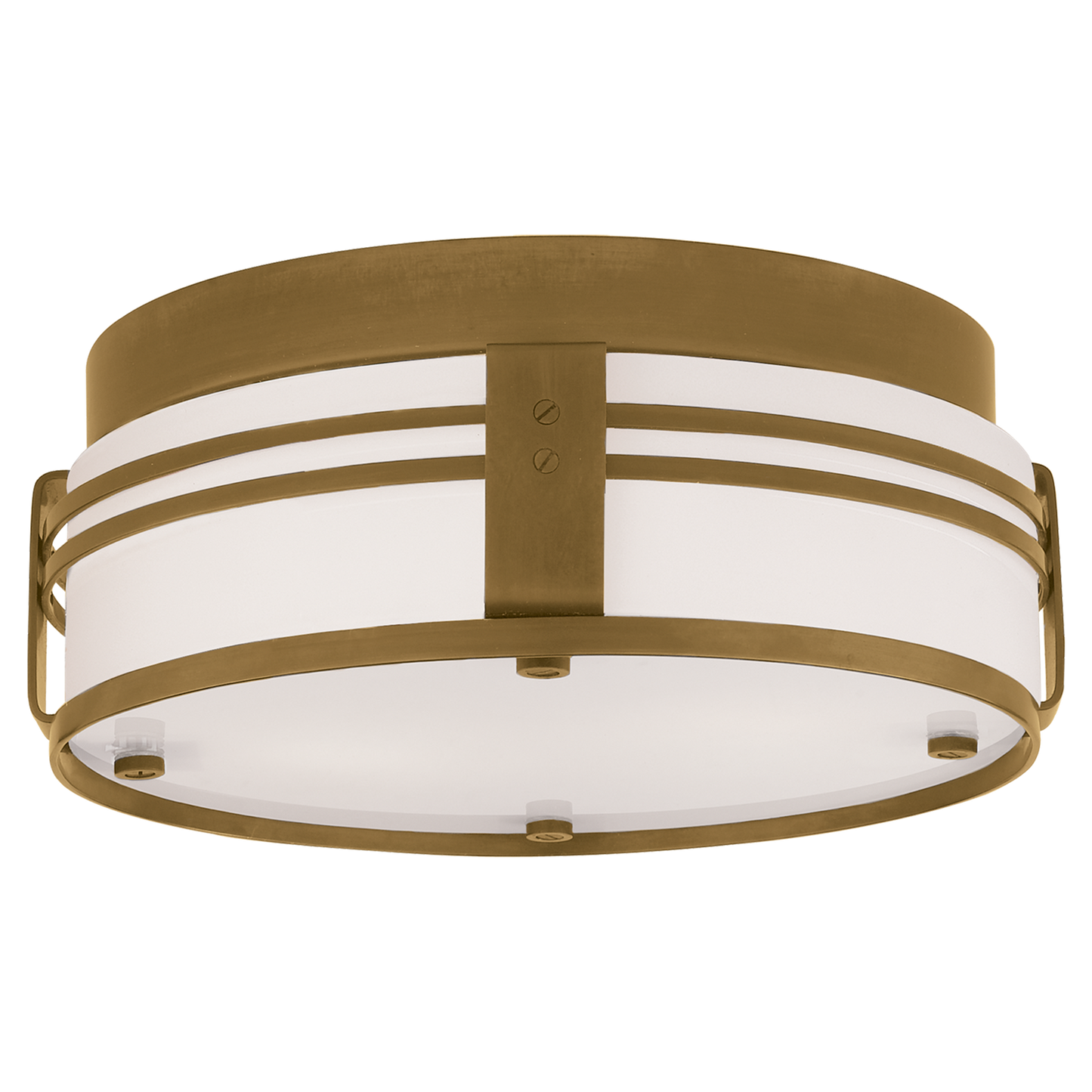 Ted White Glass Flush Mount