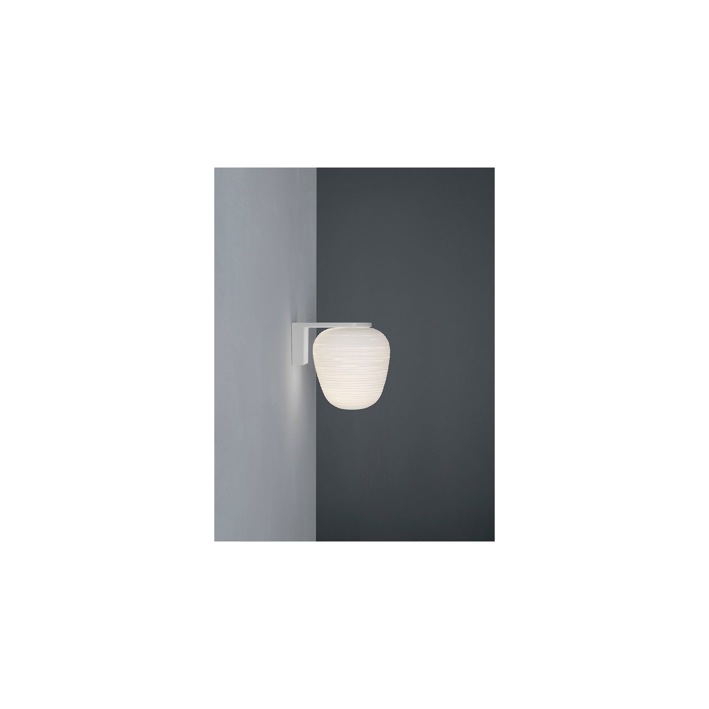 Rituals 3 Blown Glass Wall Light with Lacquered Metal