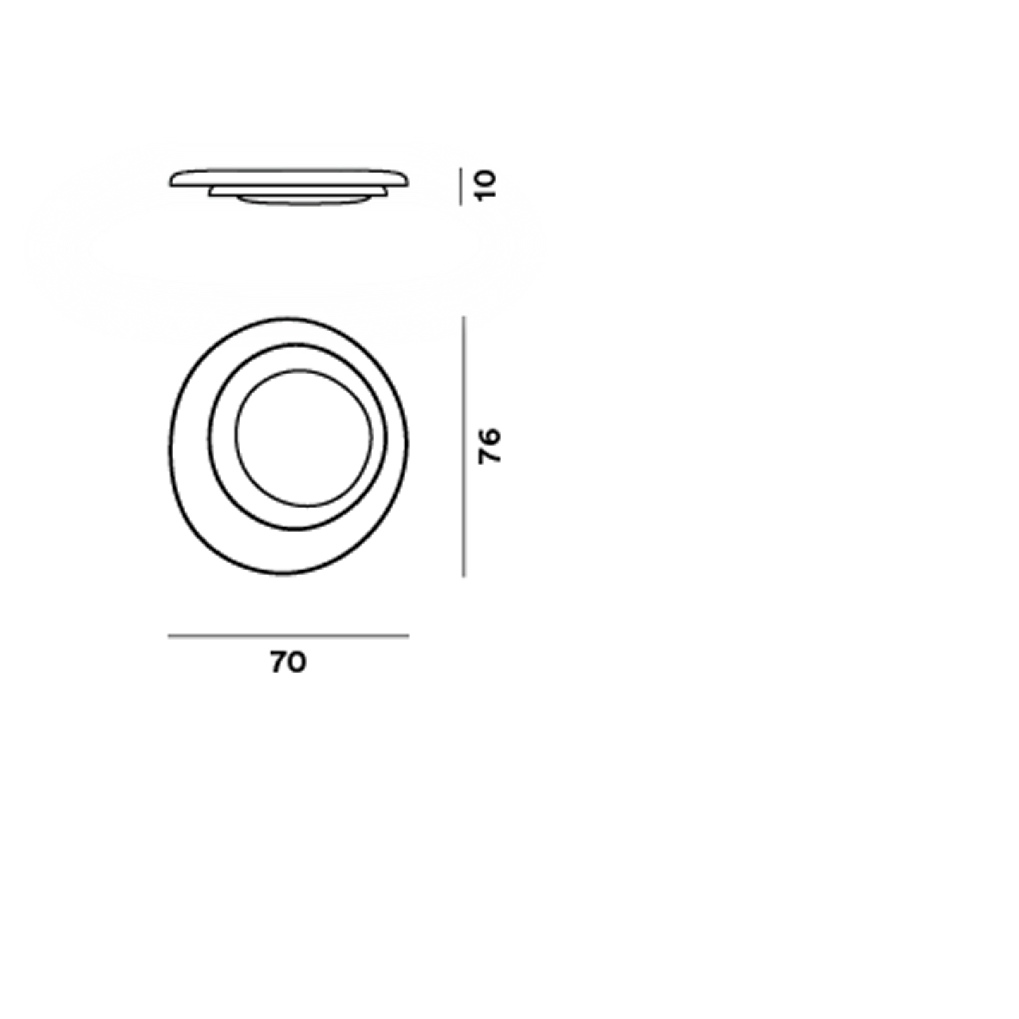 Bahia LED Ceiling or Wall Light