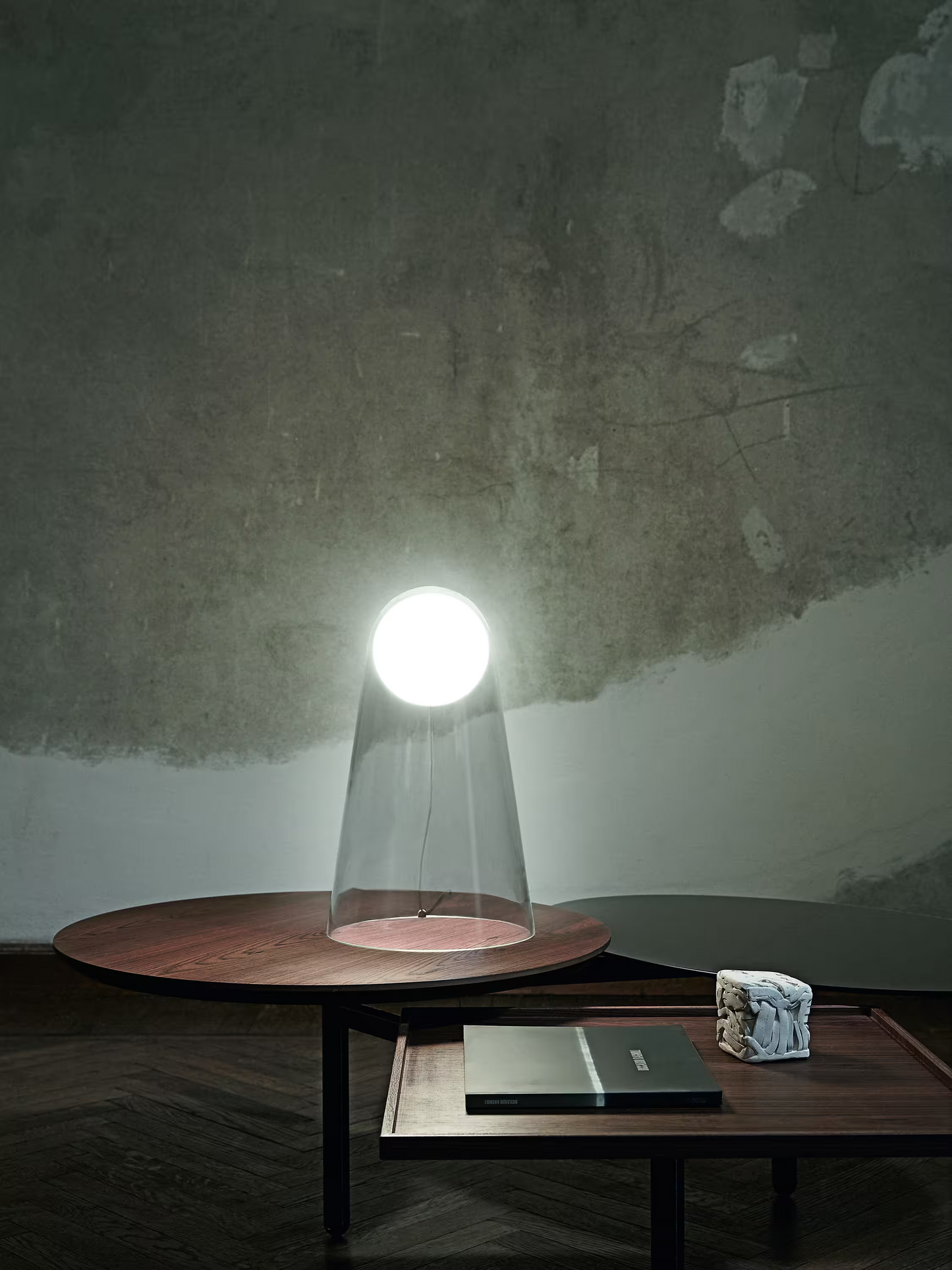 Satellight Blown Glass LED Table Lamp