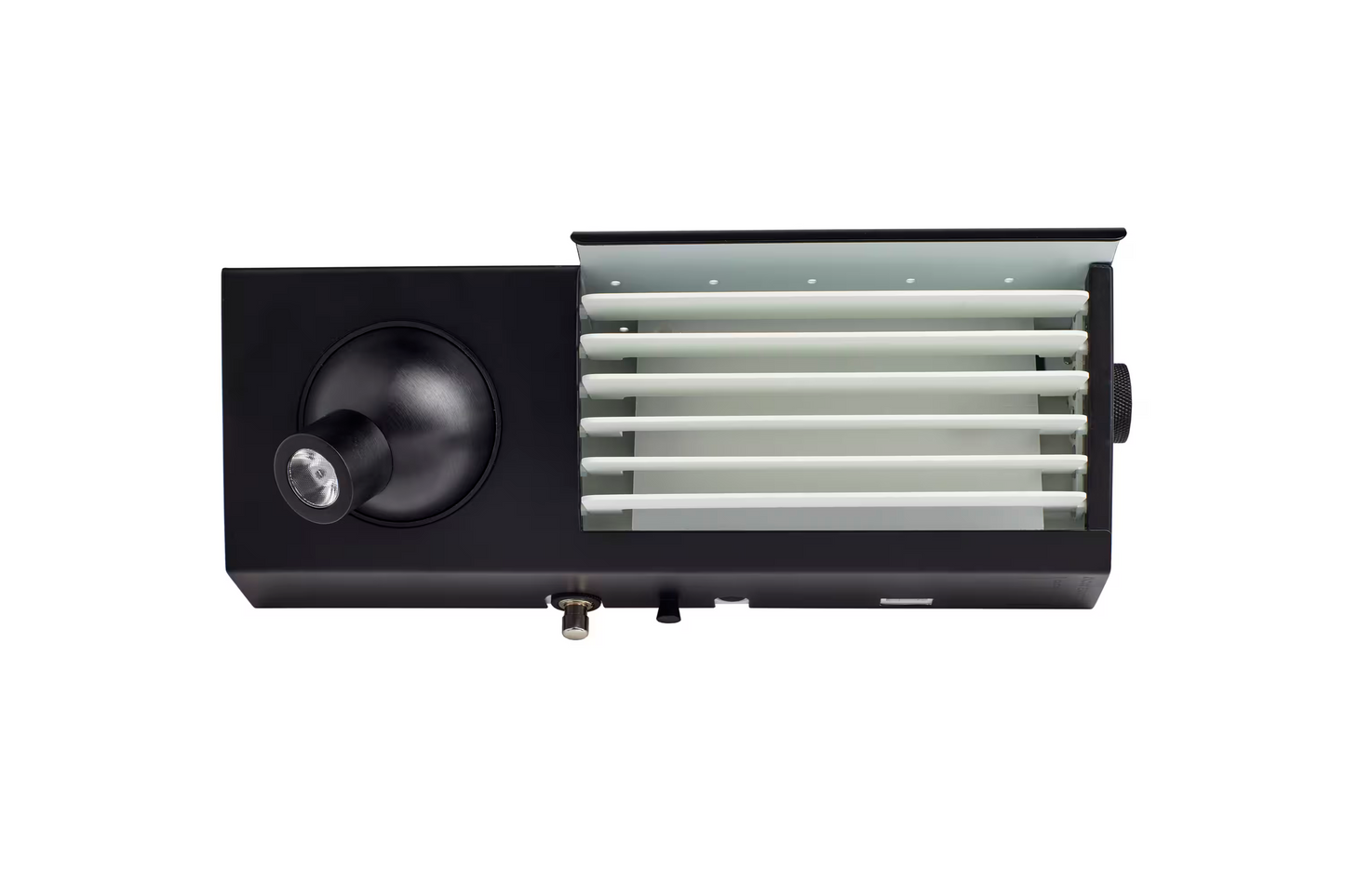 Biny Bedside Right Wall Light with Integrated LED Spotlight