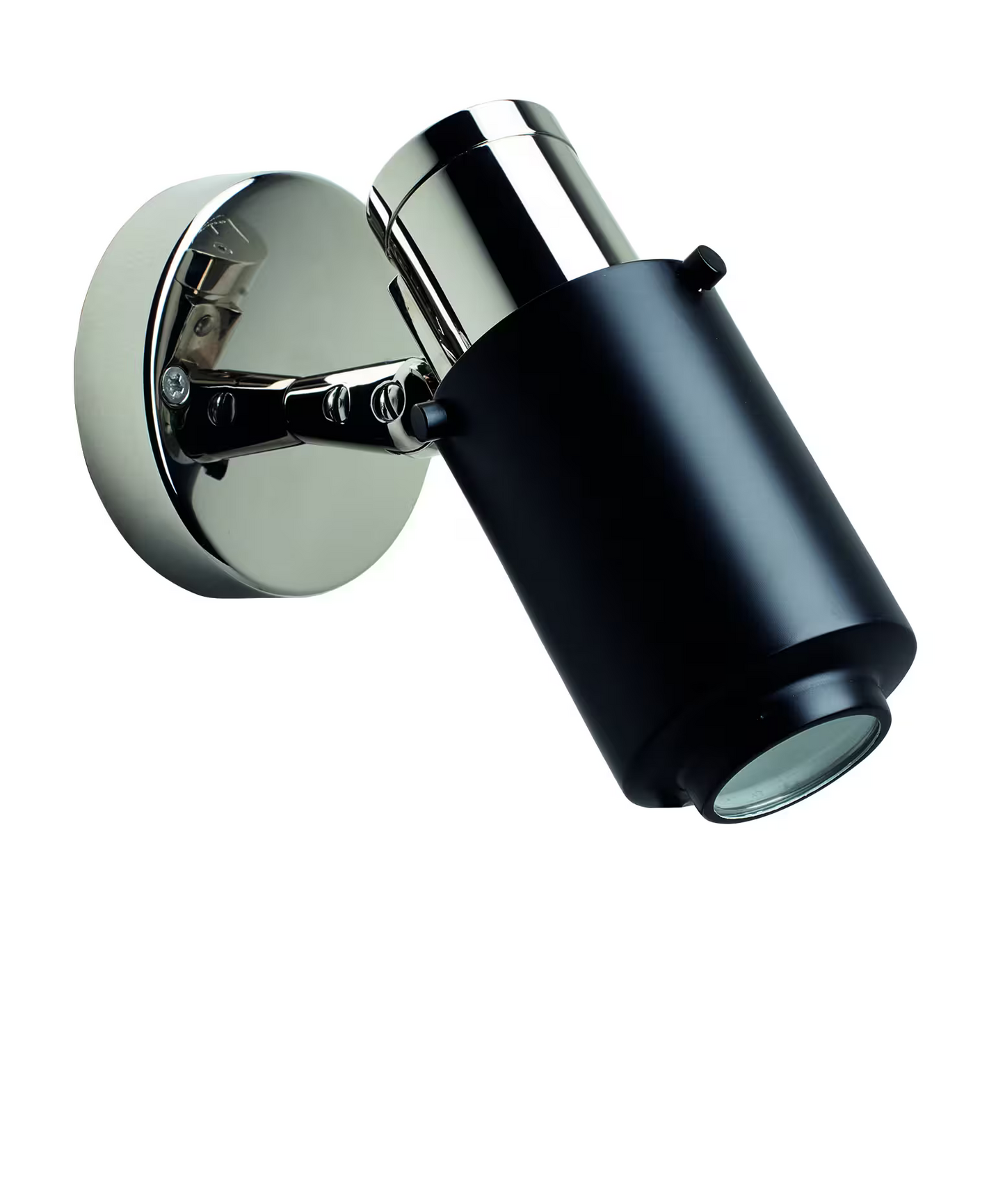 Biny Spot Polished Nickel Body LED Wall Light Without Switch