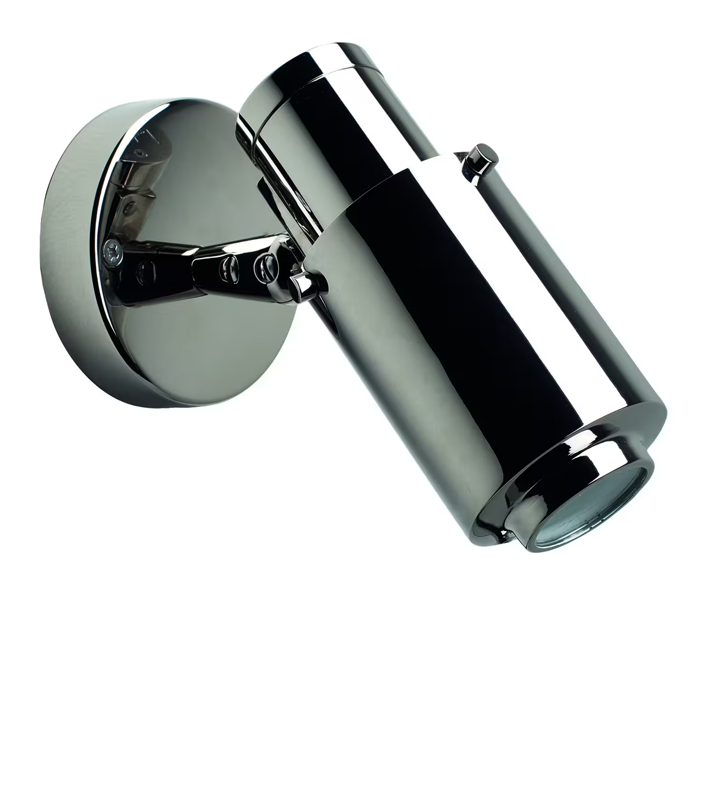 Biny Spot Polished Nickel Body LED Wall Light Without Switch