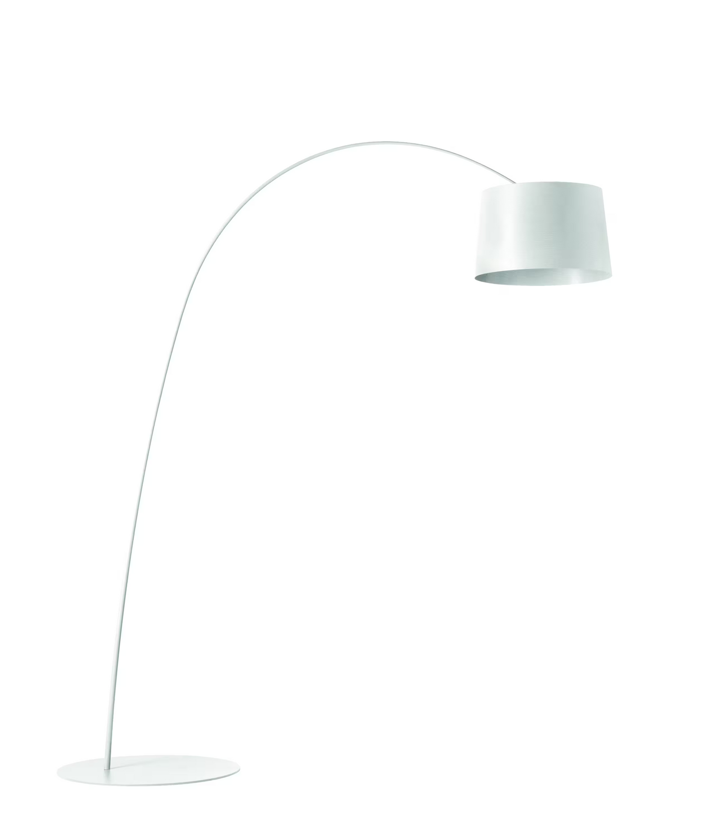 Twiggy Arched Line Floor Lamp with Coated Metal & Aluminium