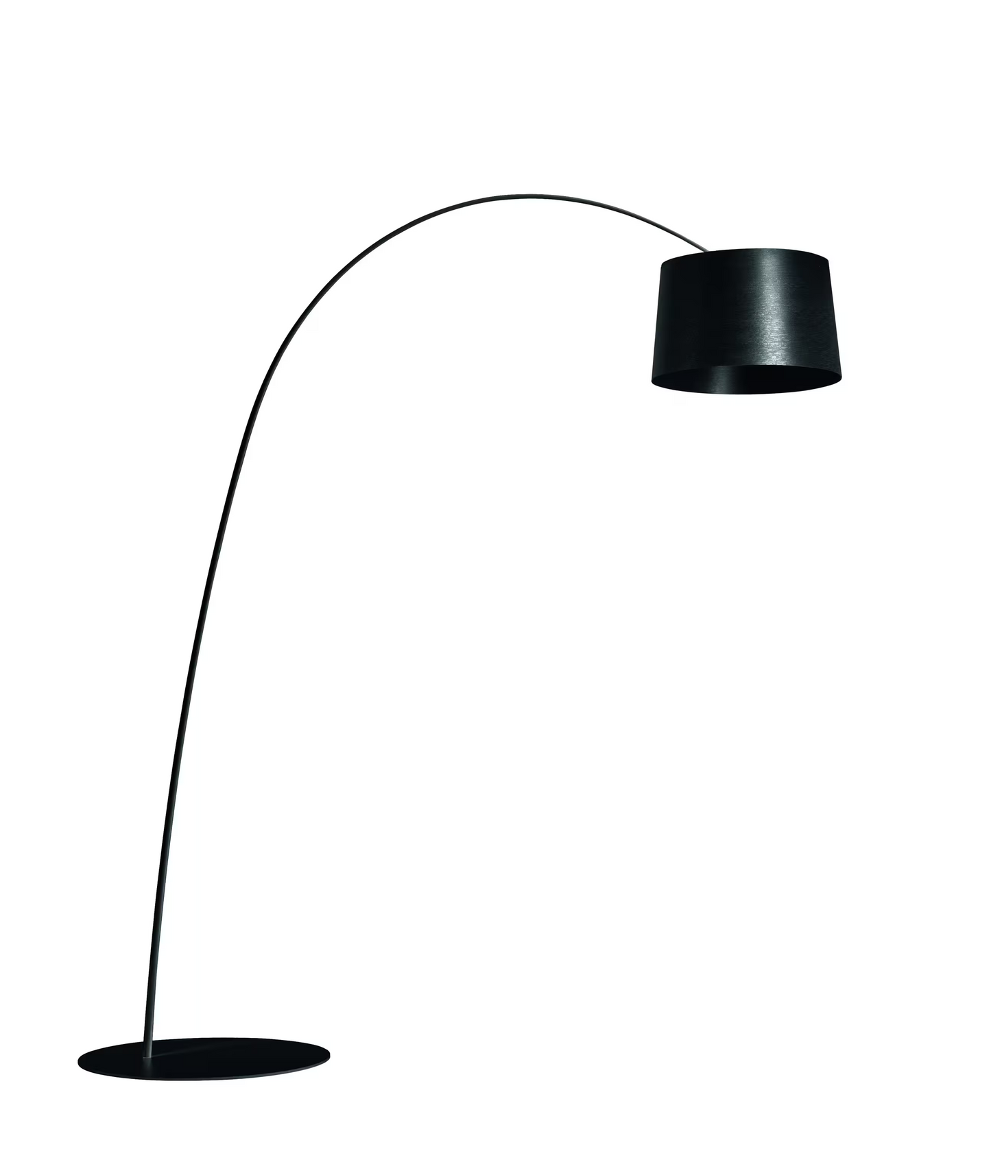 Twiggy Arched Line Floor Lamp with Coated Metal & Aluminium