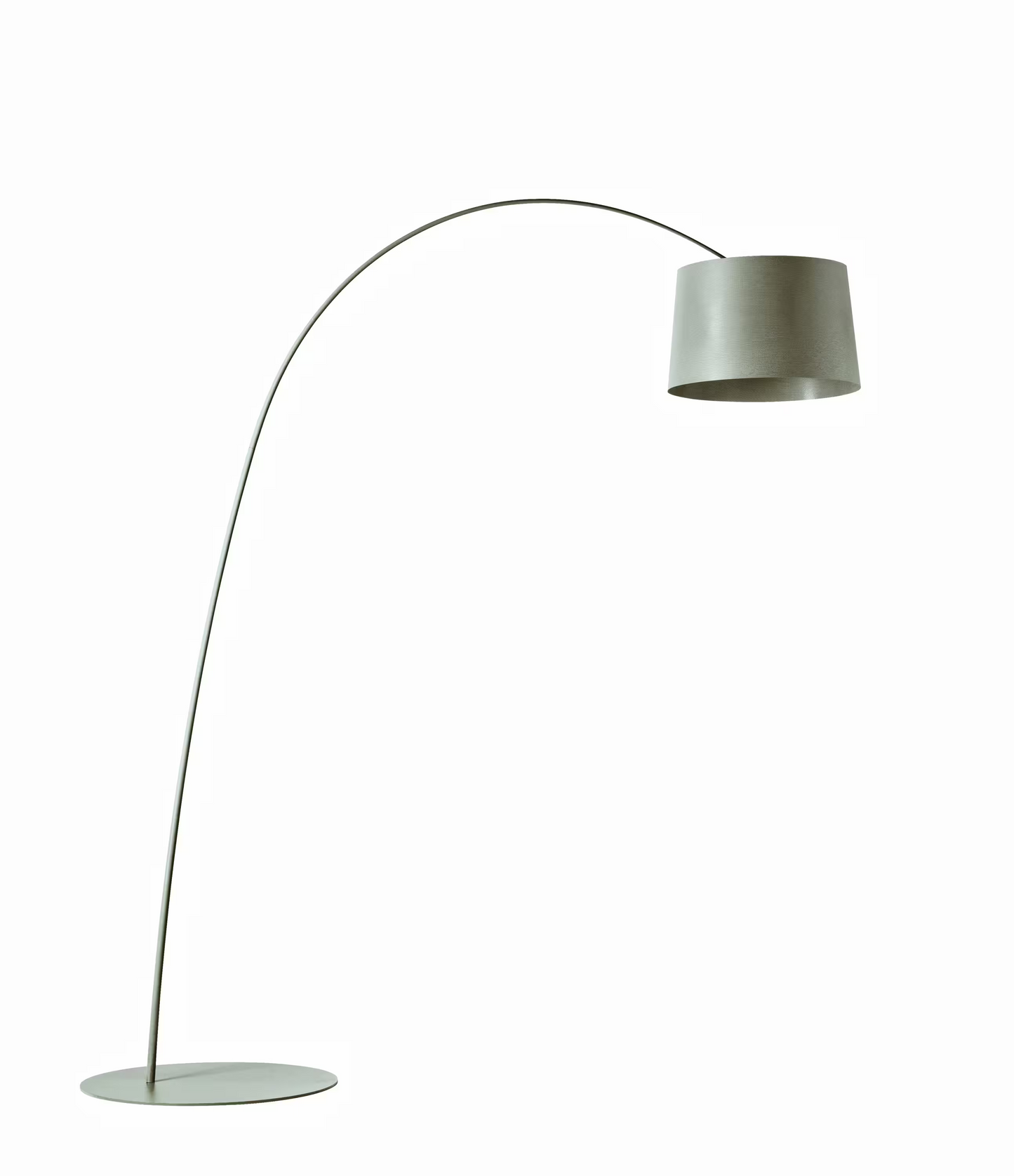 Twiggy Arched Line Floor Lamp with Coated Metal & Aluminium