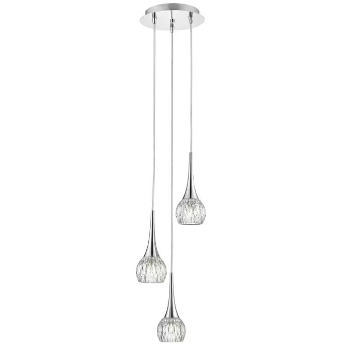 Dar Lyall 3-Light Pendant
