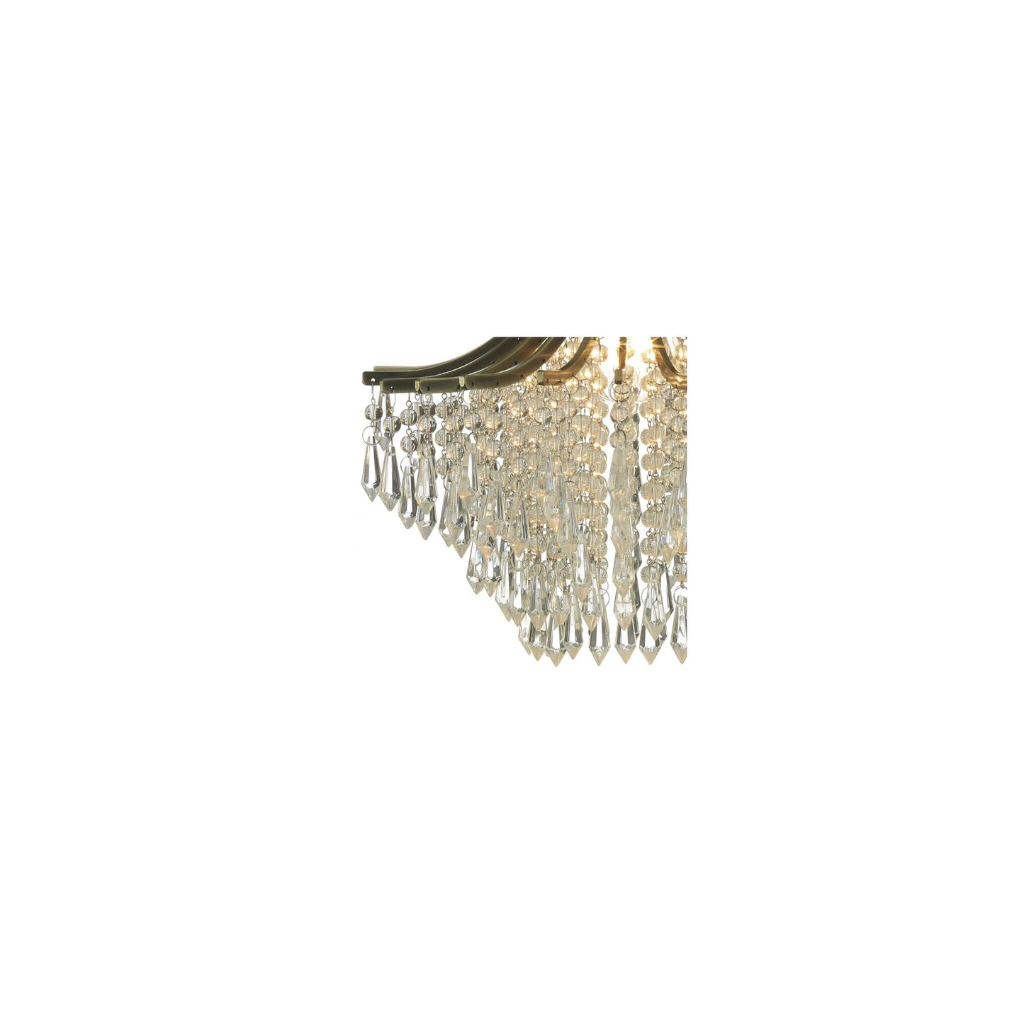 Suri Single Clear Beads Crystal Pendant