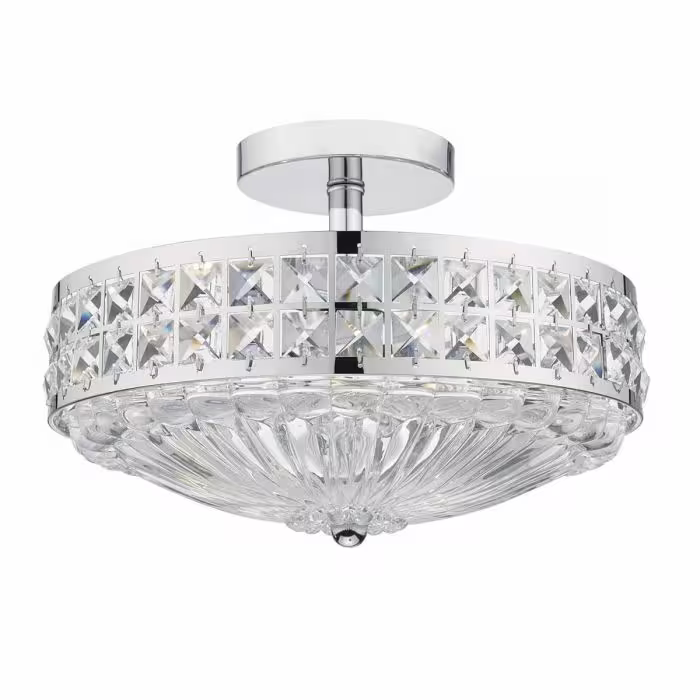 Olona 3-Light Semi Flush