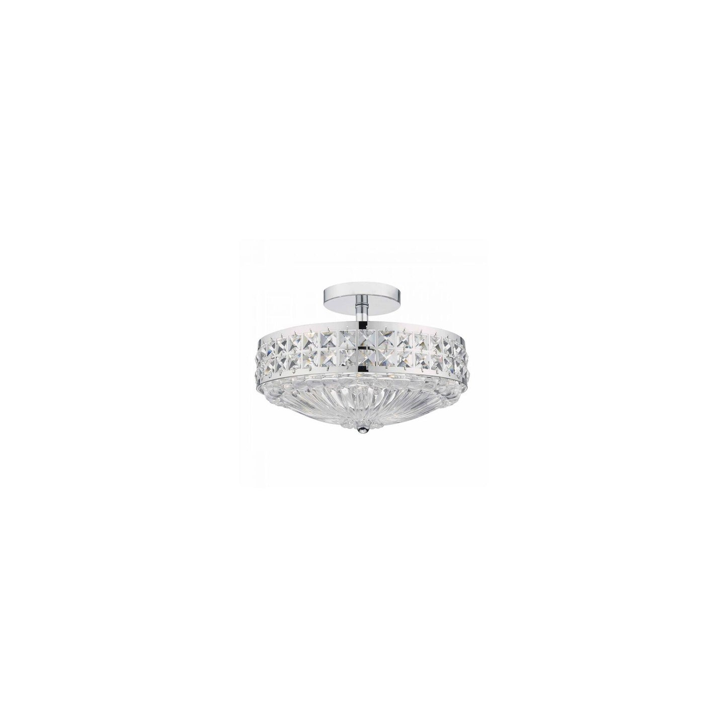 Olona 3-Light Semi Flush Mount