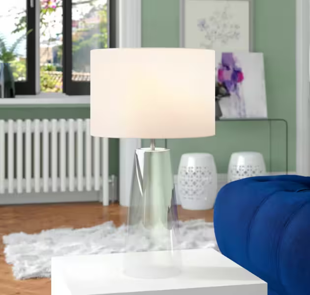 Smokey Table Lamp