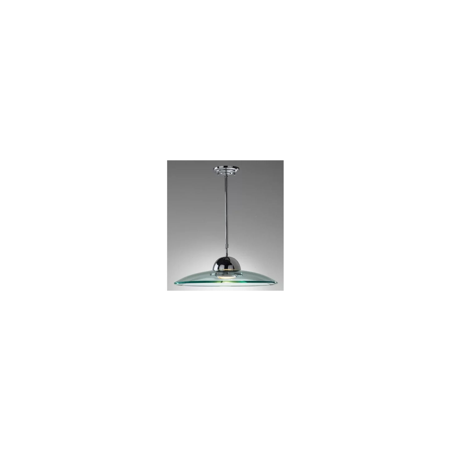 Hemisphere Single Glass Pendant