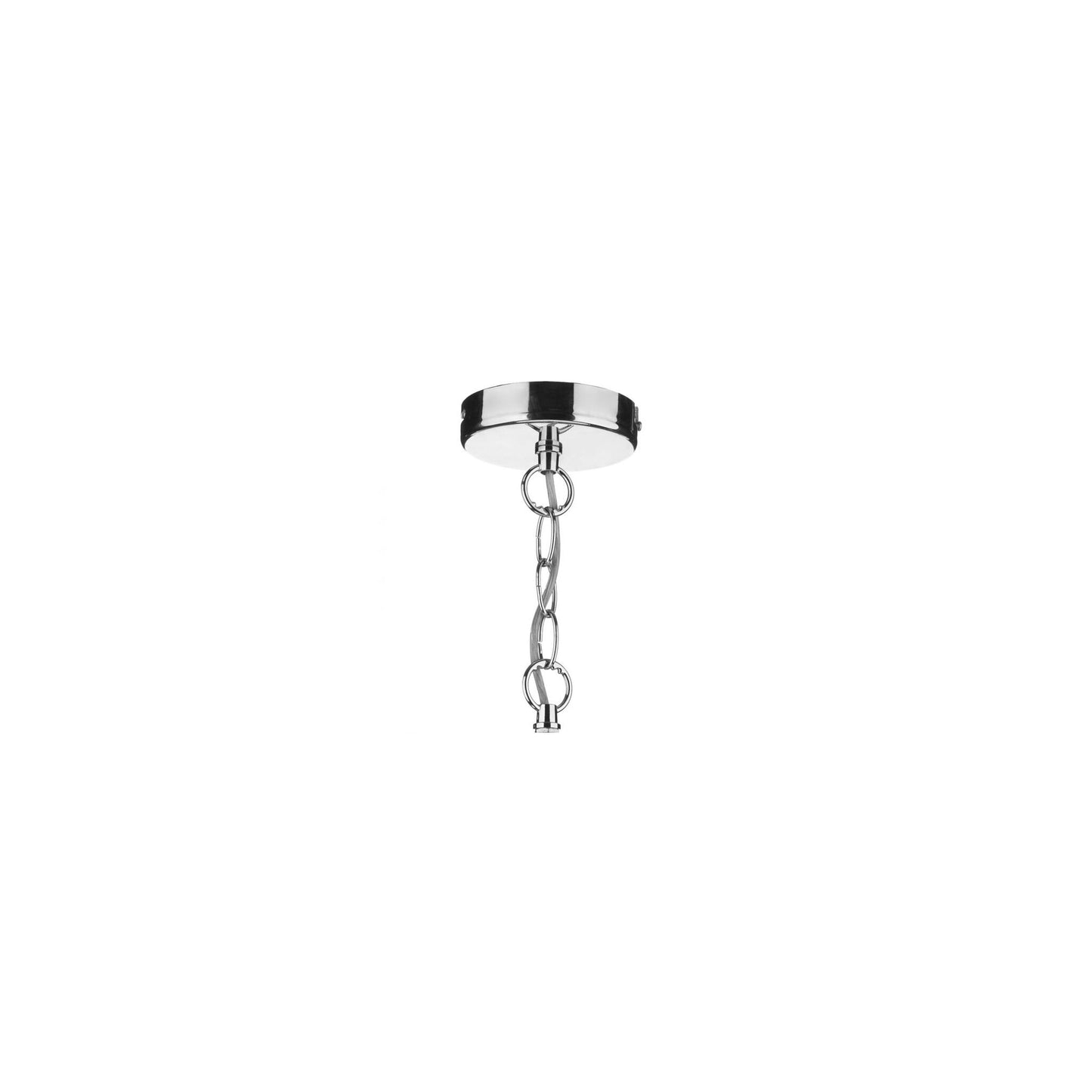 Ardeche 1-Light Fluted Glass Pendant in Polished Chrome
