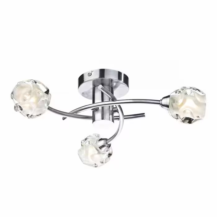 Seattle 3-Light Semi Flush