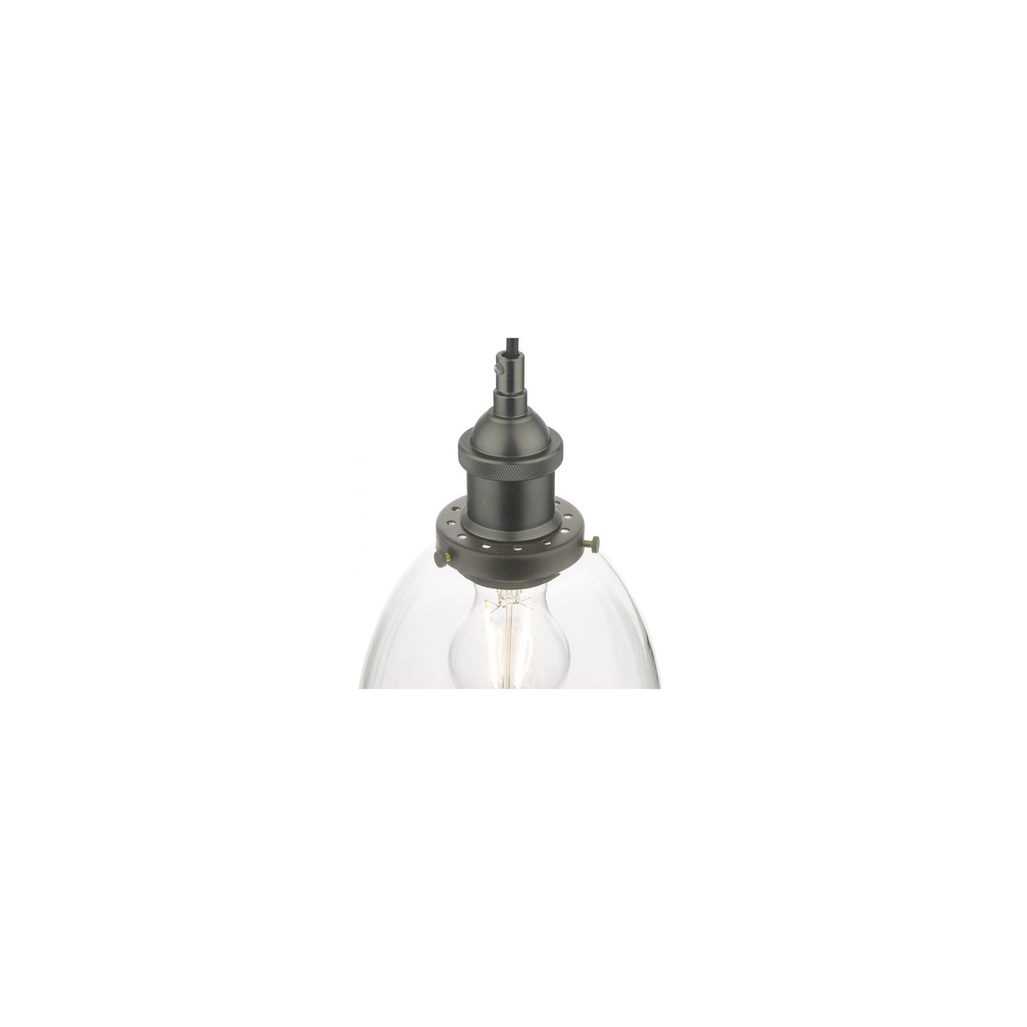 Arvin 1-Light Pendant in Antique Chrome