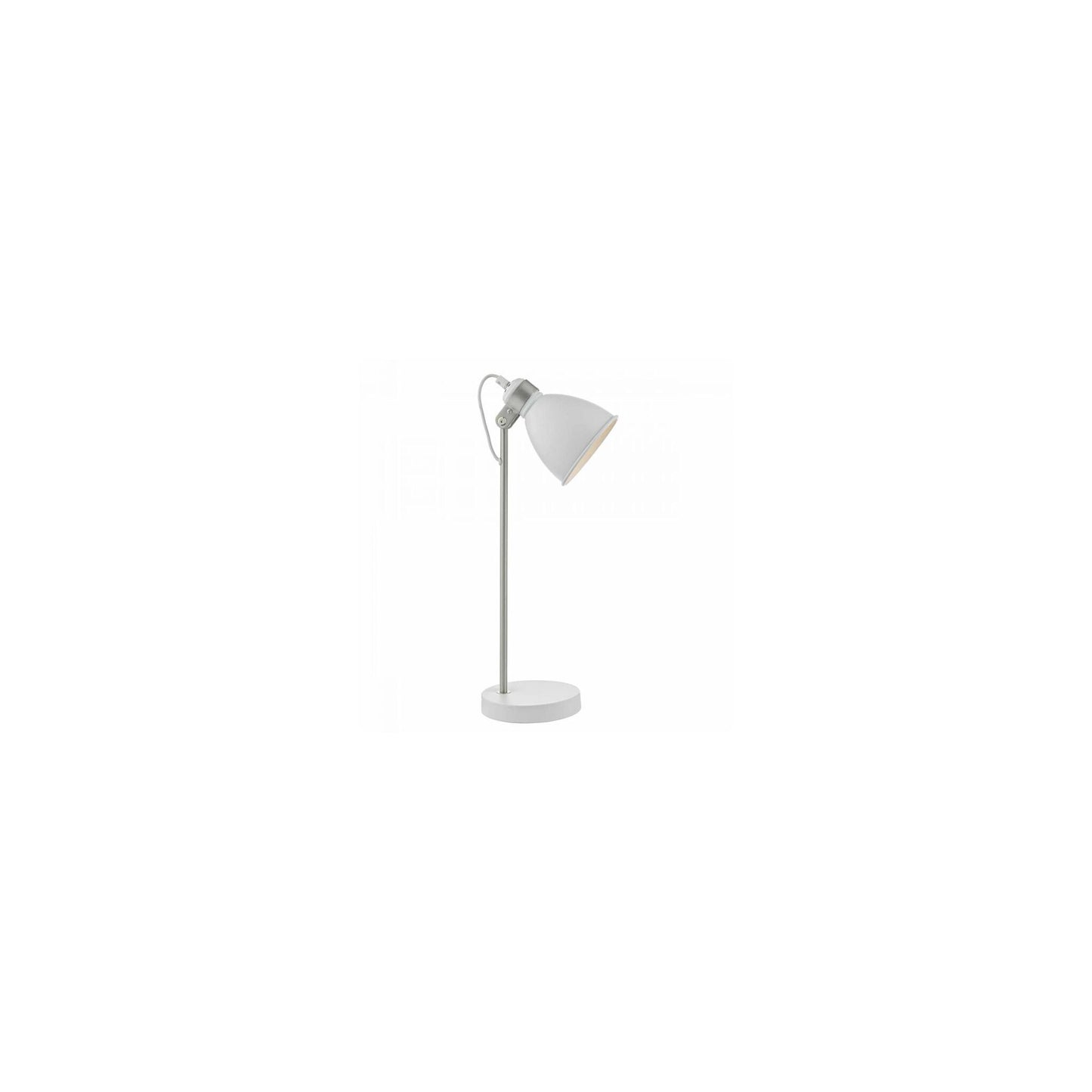 Frederick Gloss Table Lamp with Metal Work