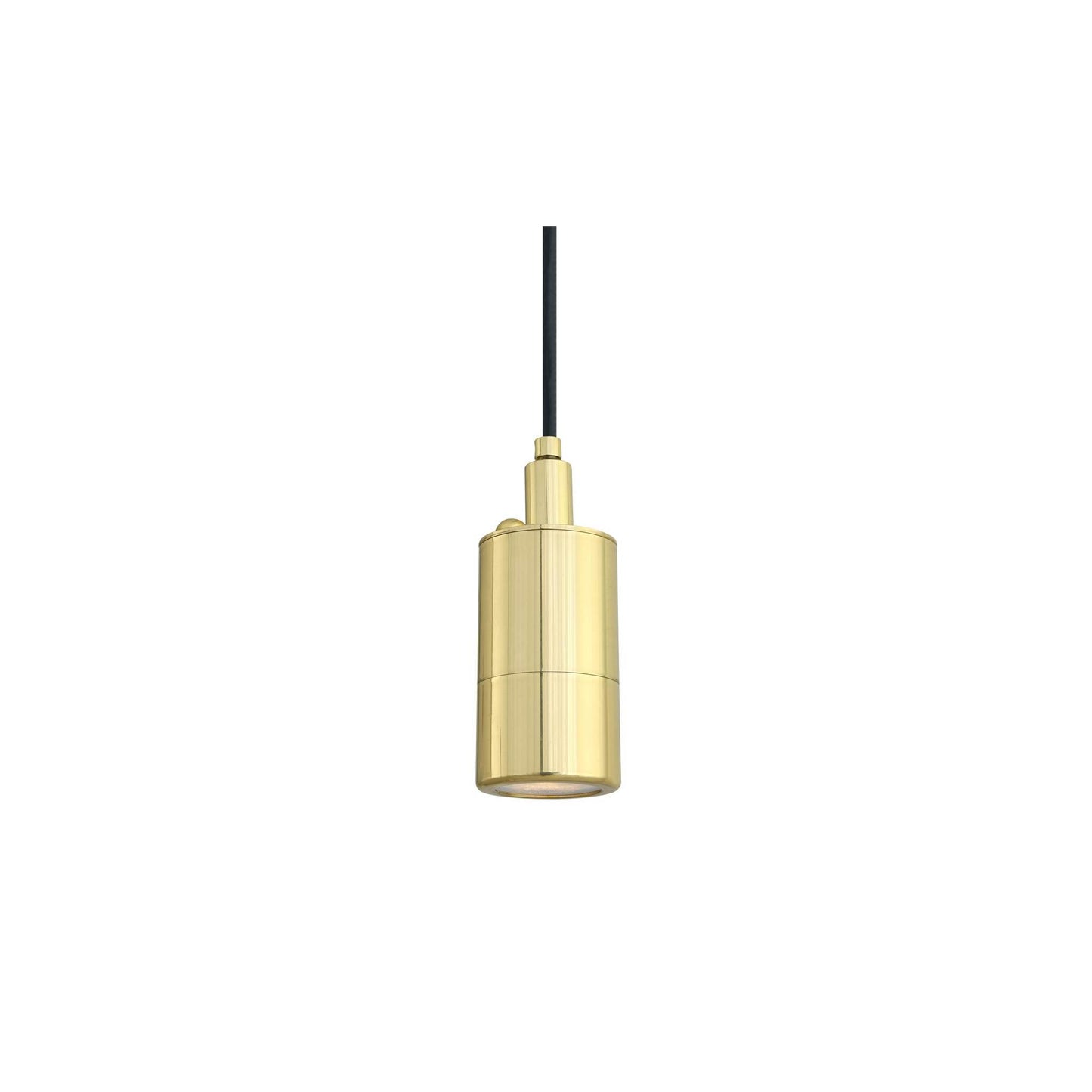 Ennis Brass Spot Pendant