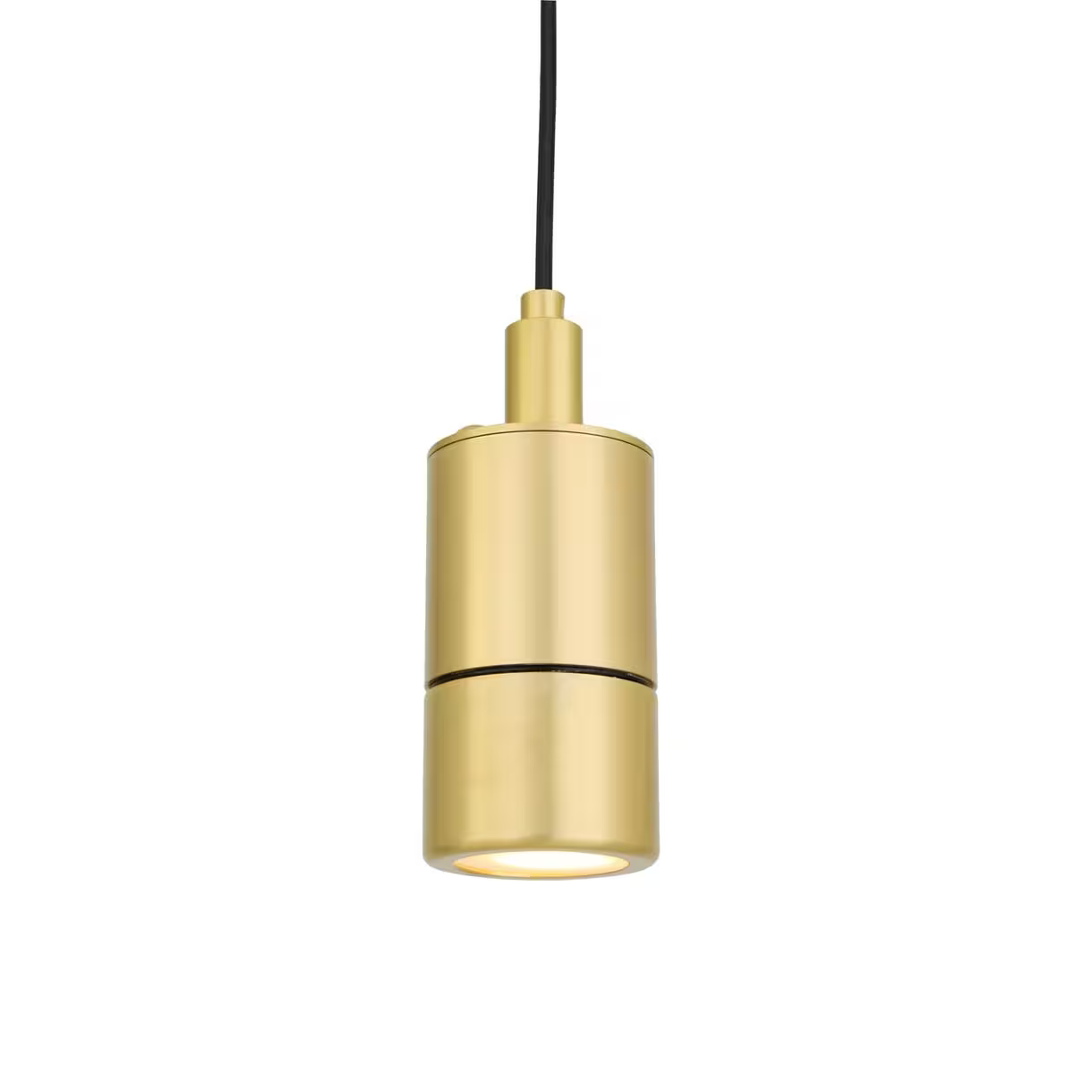 Ennis Brass Spot Pendant
