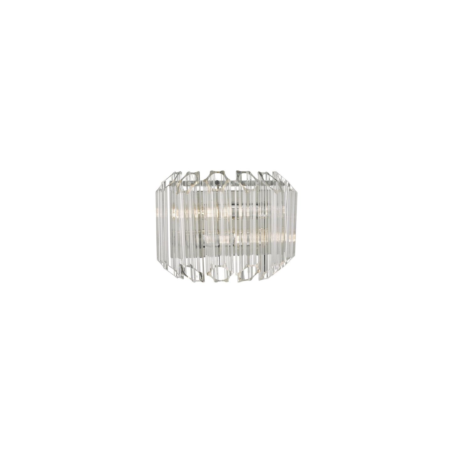 Tuvalu 2-Light Wall Bracket with Glass Shade
