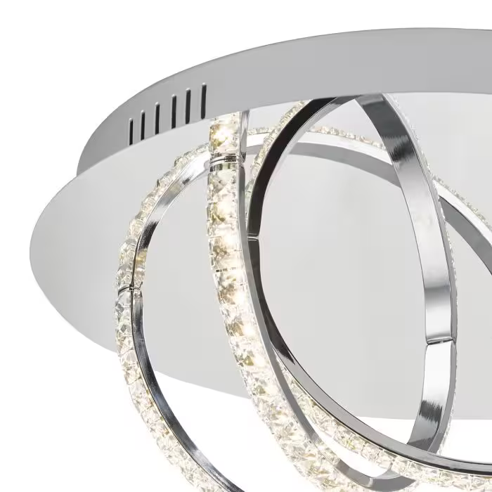Zancara 4-Light LED Semi Flush
