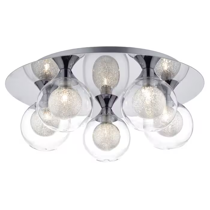 Zeke 5-Light Flush Mount
