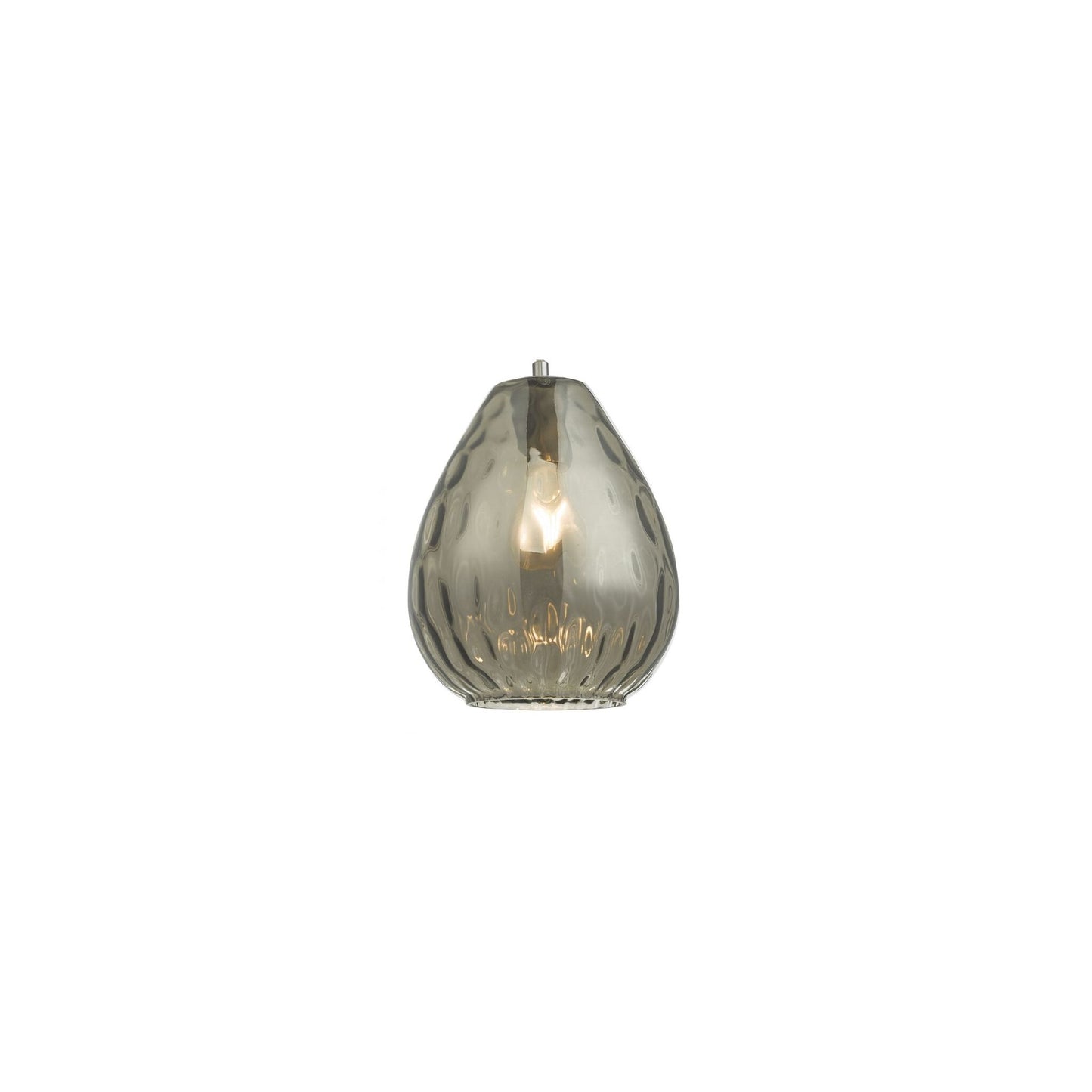 Apulia 1-Light Pendant Smoked Glass