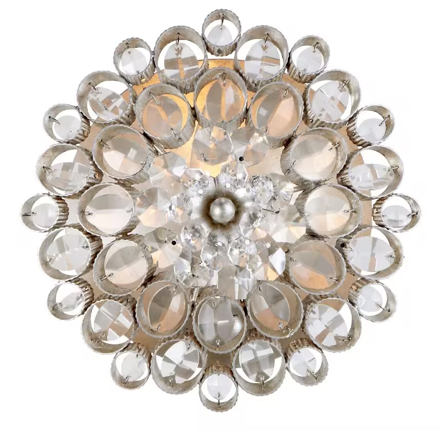 Claret Round Wall Light