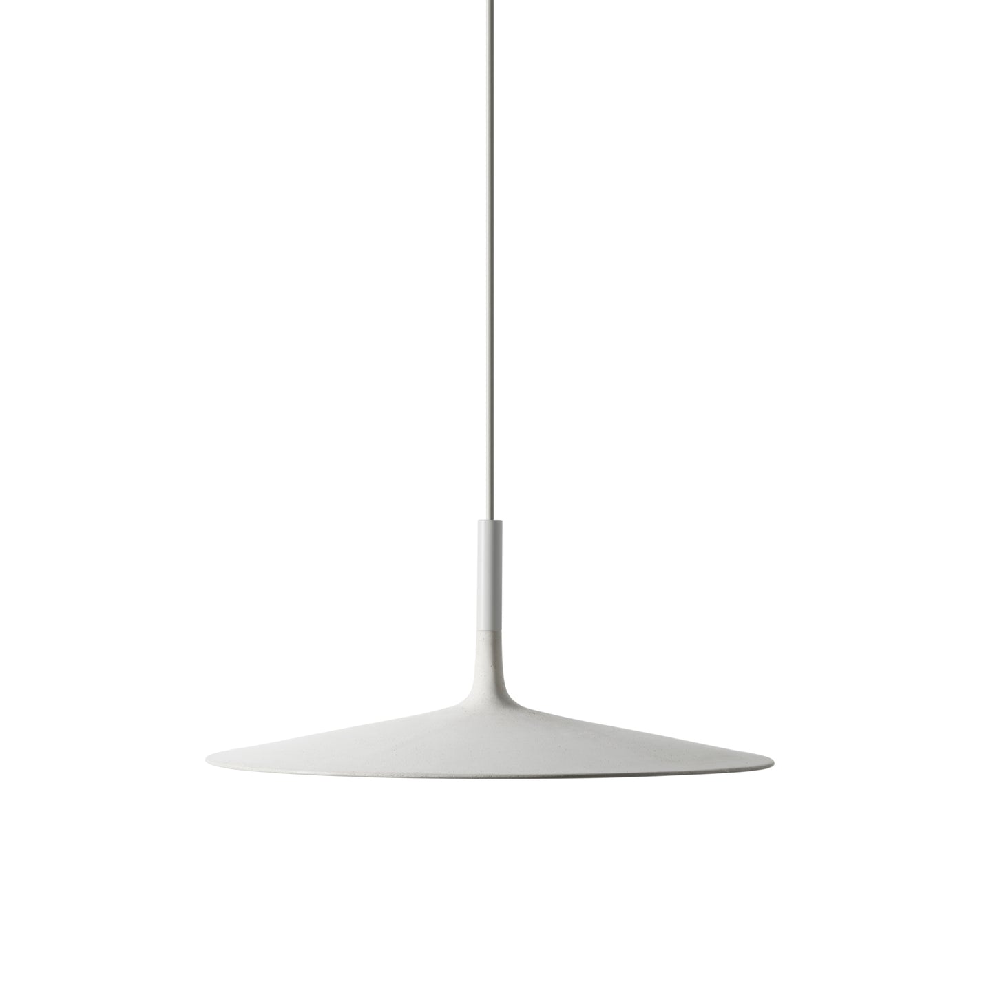 Aplomb Large LED Pendant with Concrete, Aluminium & Polycarbonate