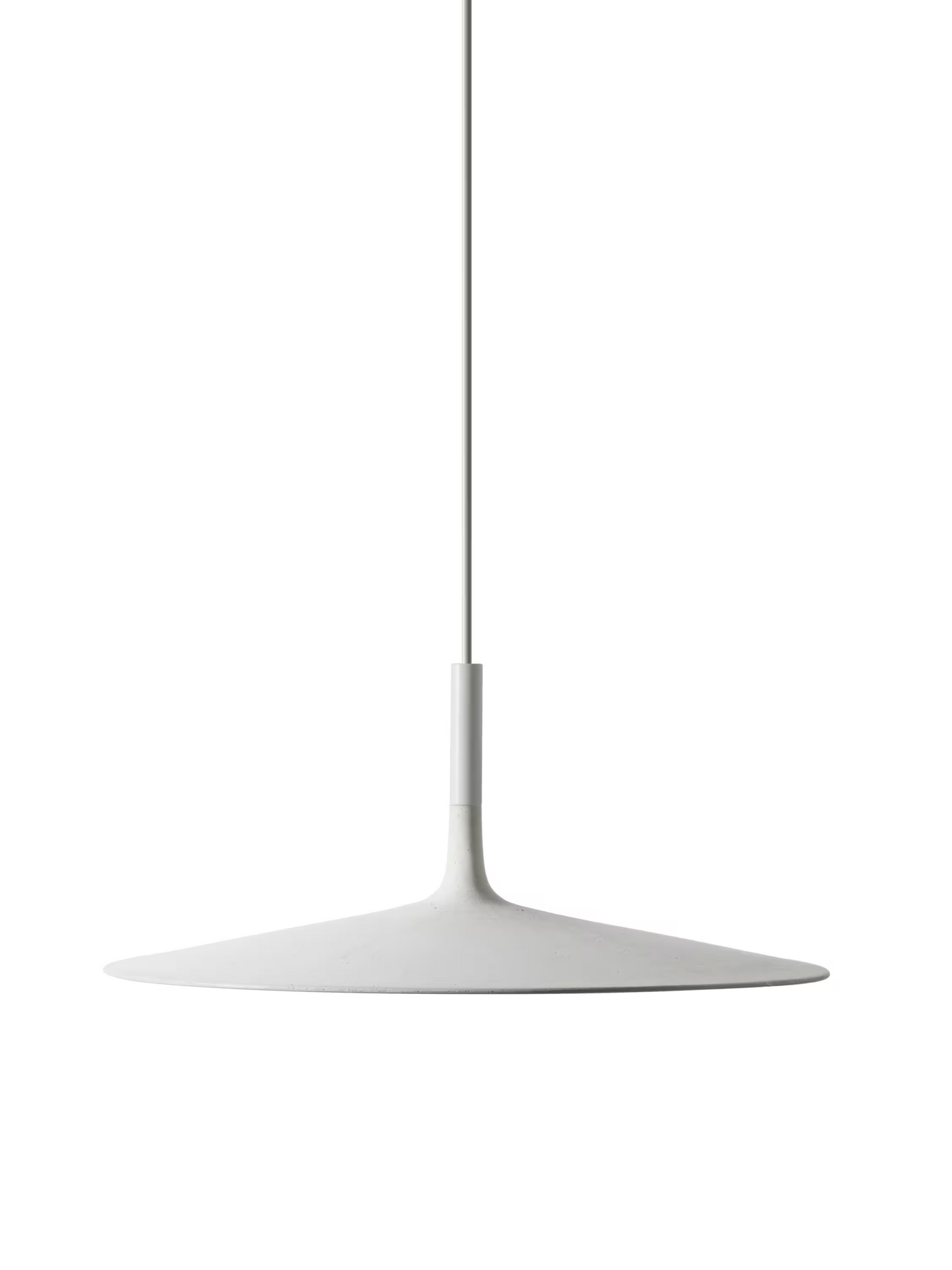 Aplomb Large Texture Pendant Dimmable with Concrete, Aluminium & Polycarbonate