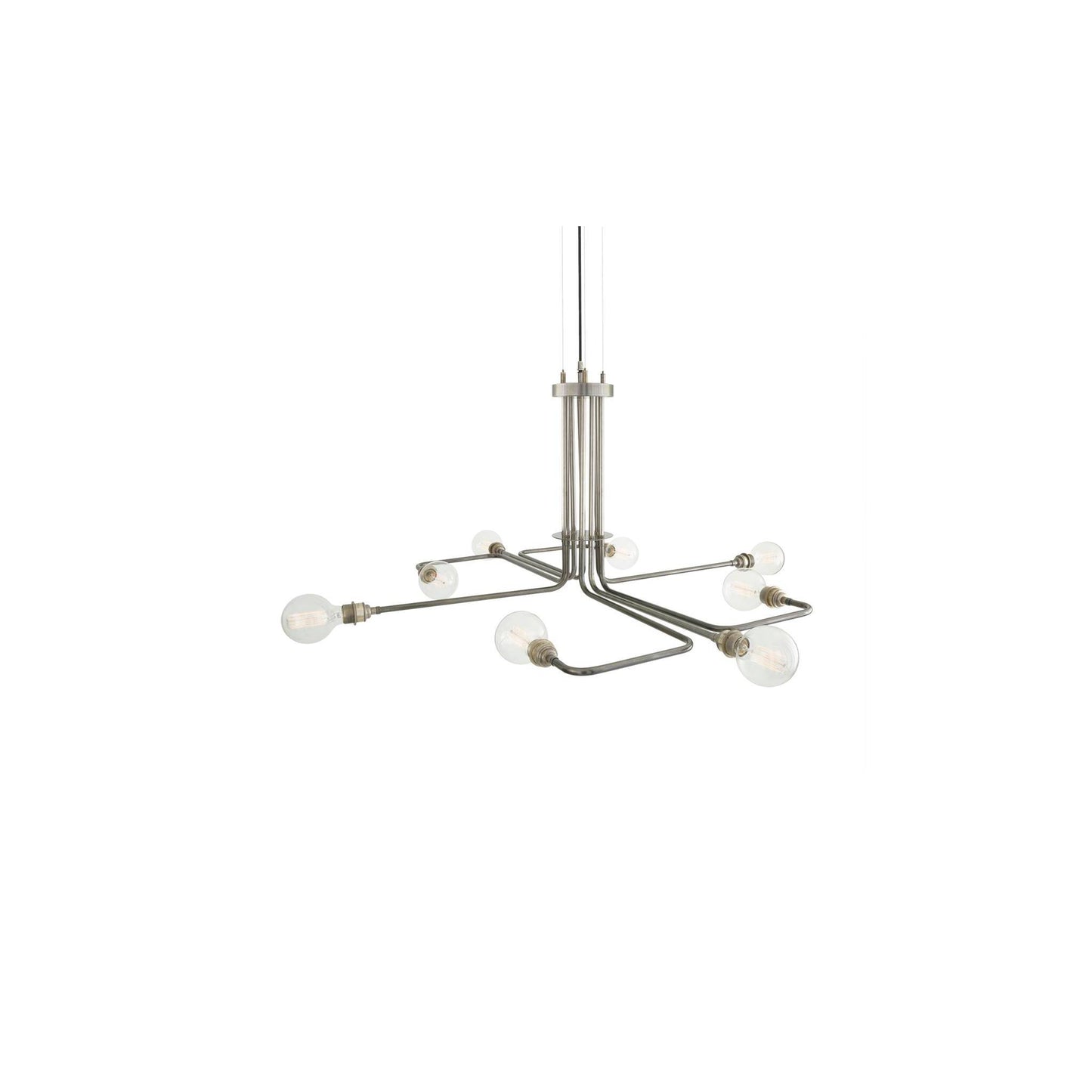 Amman 8-Light Chandelier Brass