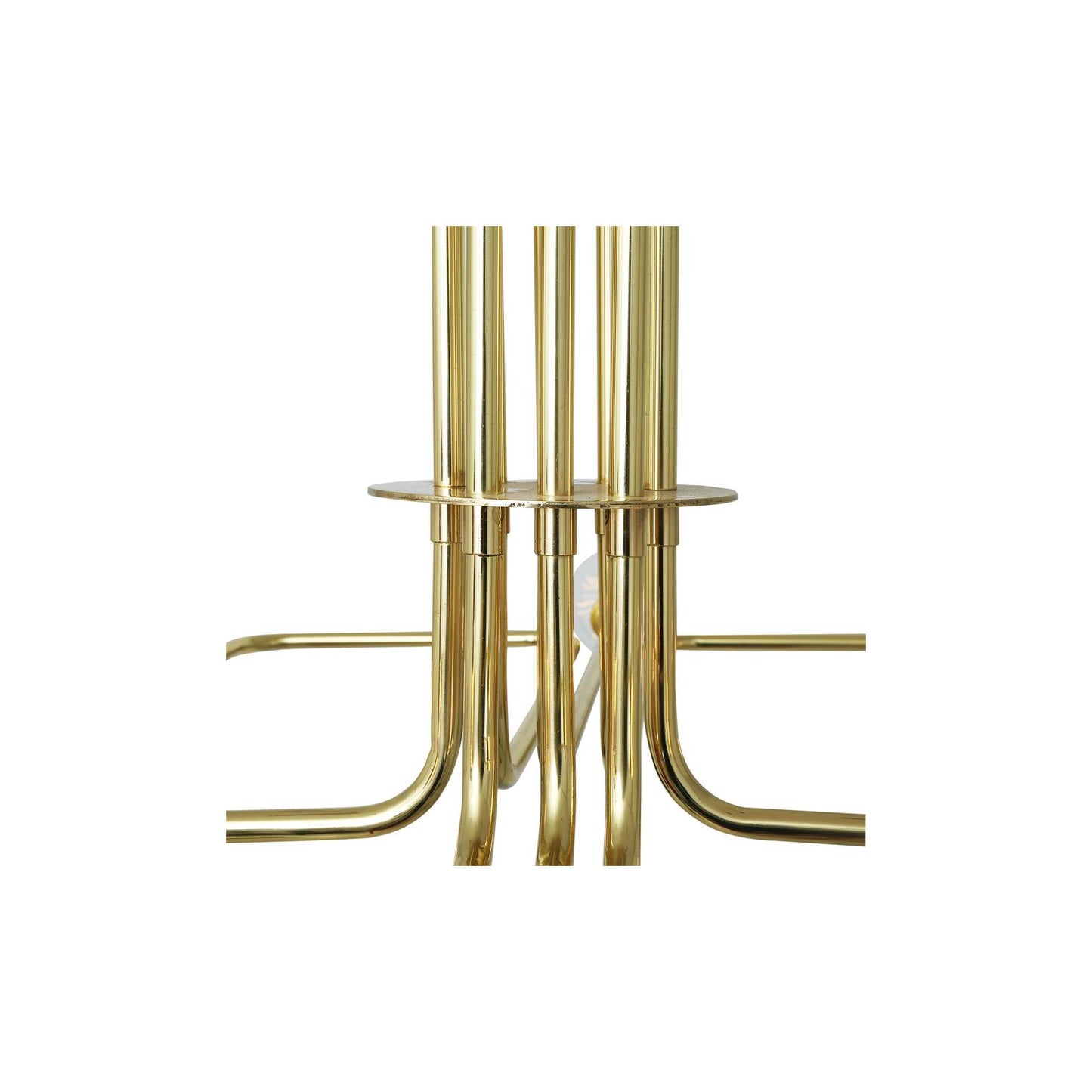 Amman 8-Light Chandelier Brass