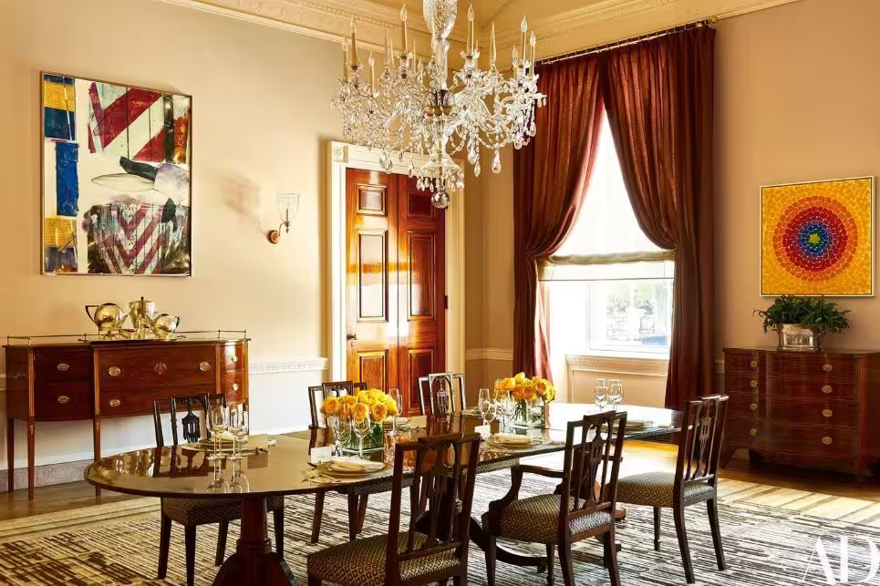 MFO-9 Twenty-Light Chandelier with Crystal Leads
