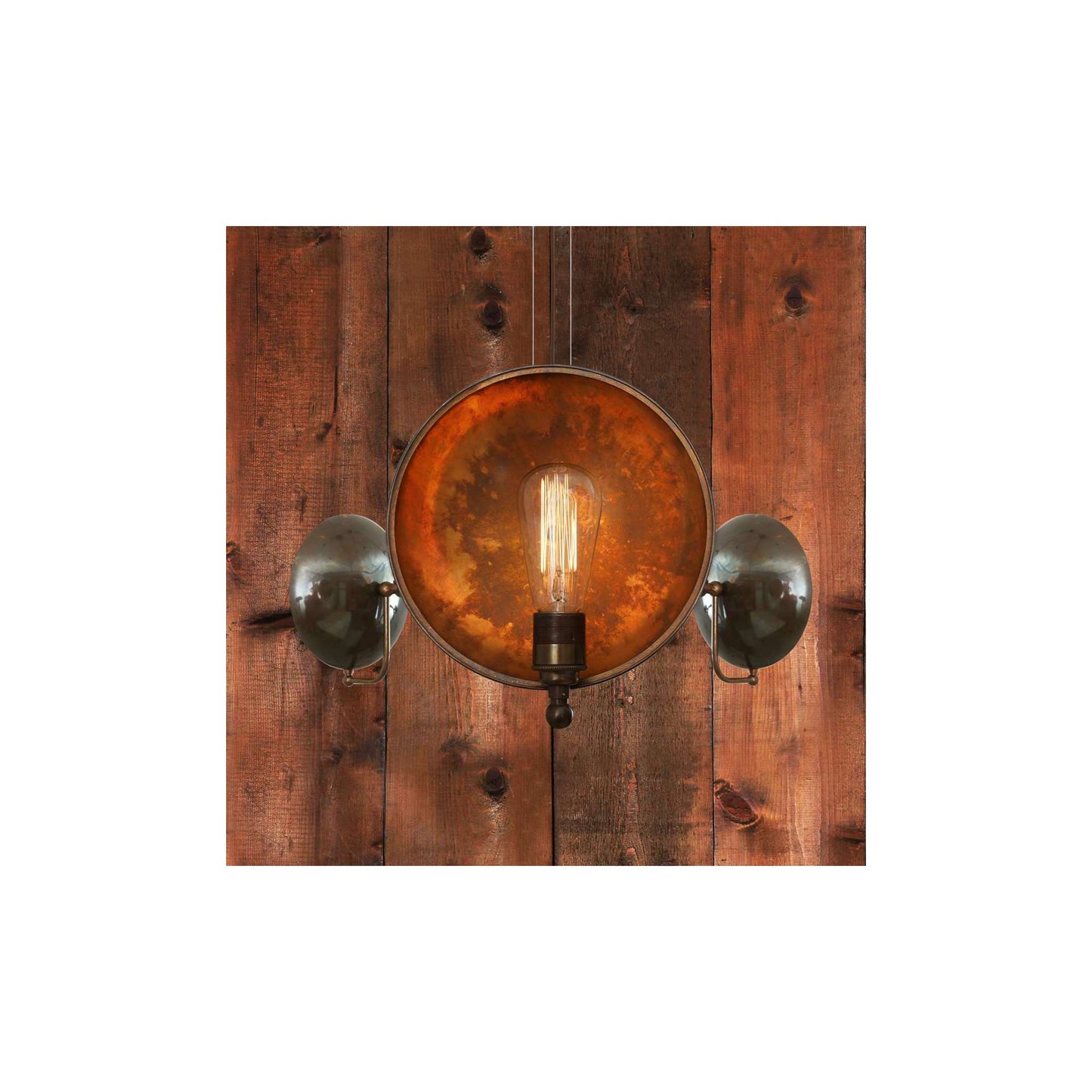 Chulainn B 3-Arm Industrial Dish Chandelier