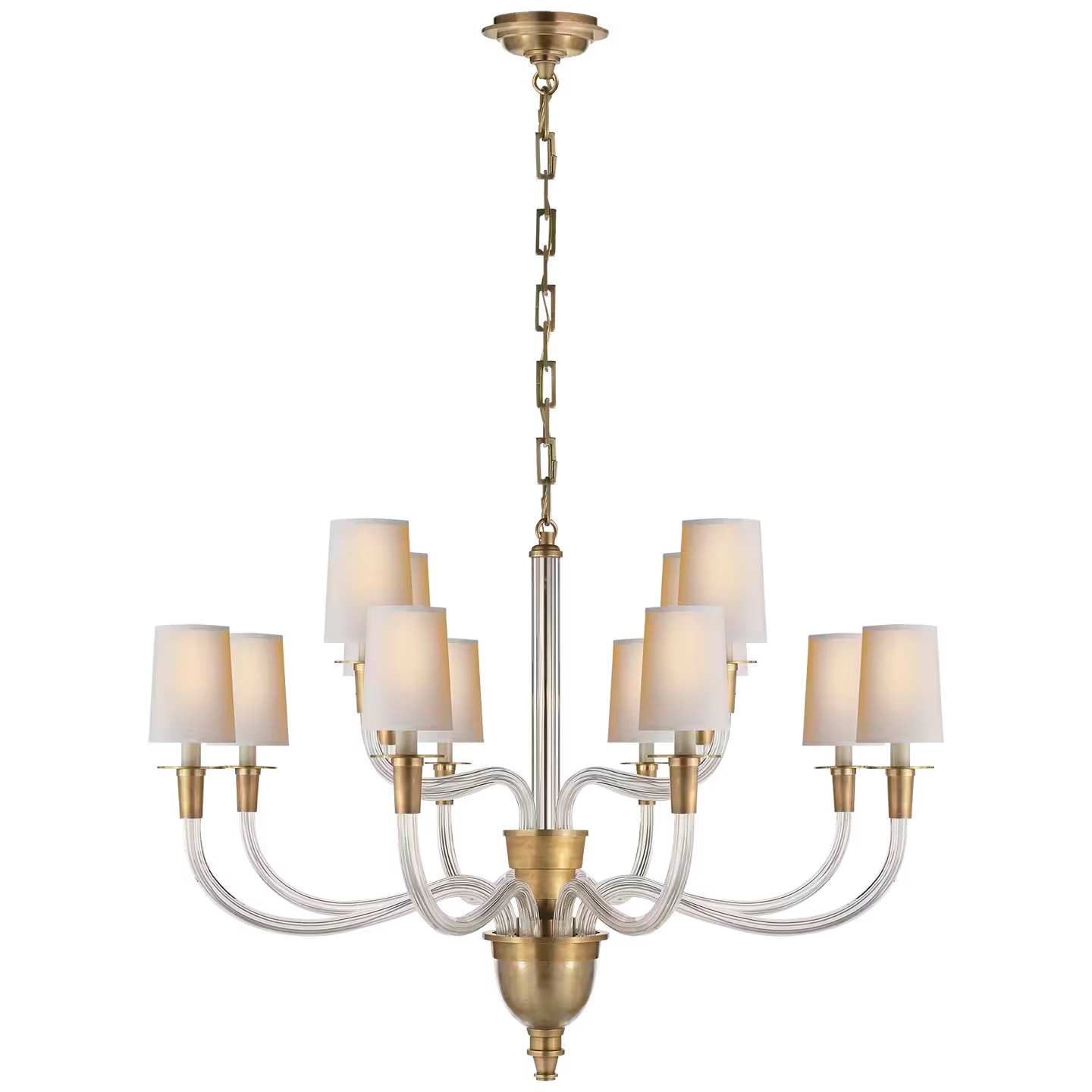 Vivian Large Two-Tier Chandelier