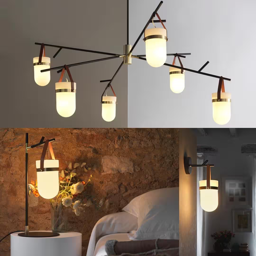 Almon 6-Arm Chandelier