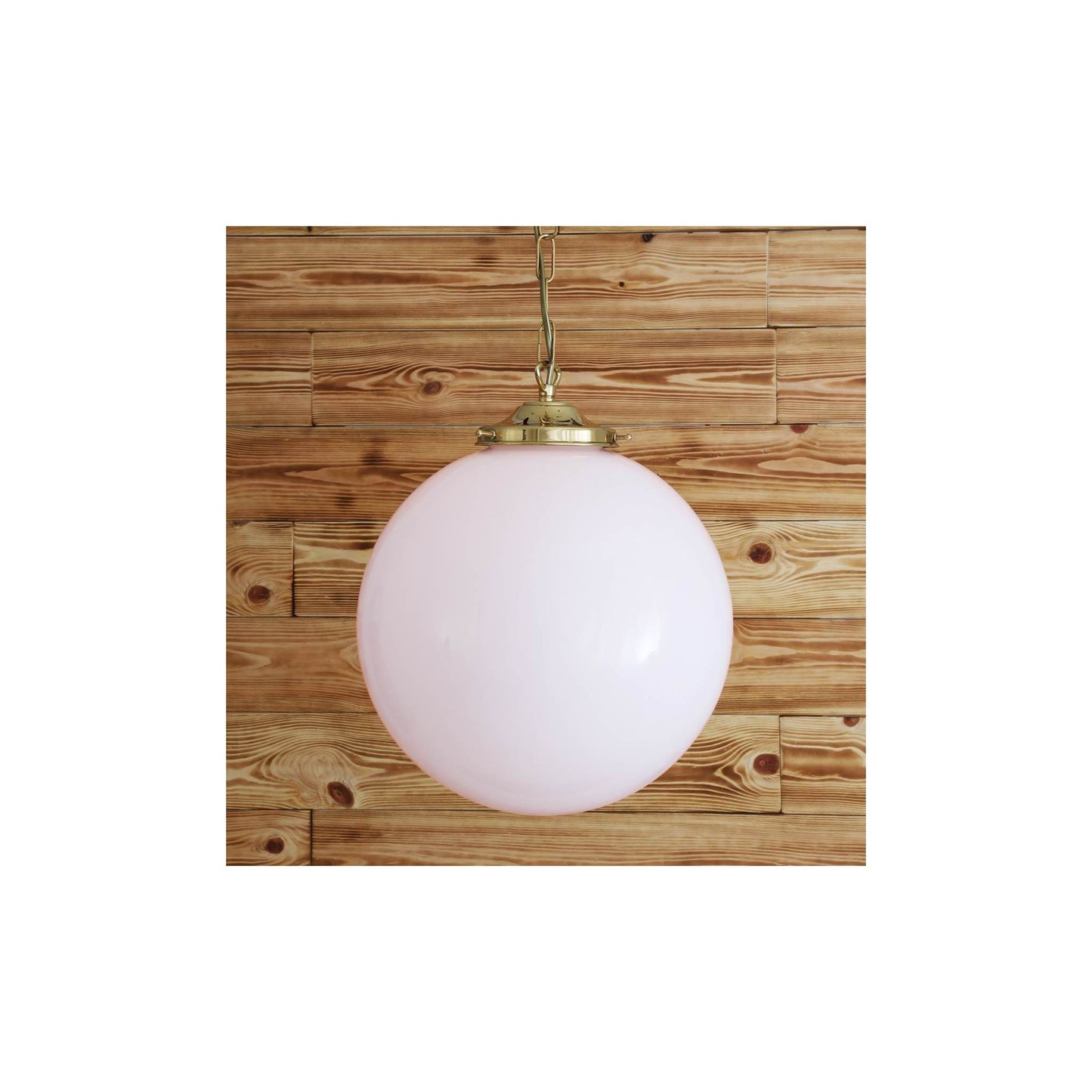 Yerevan Opal Glass Globe Pendant