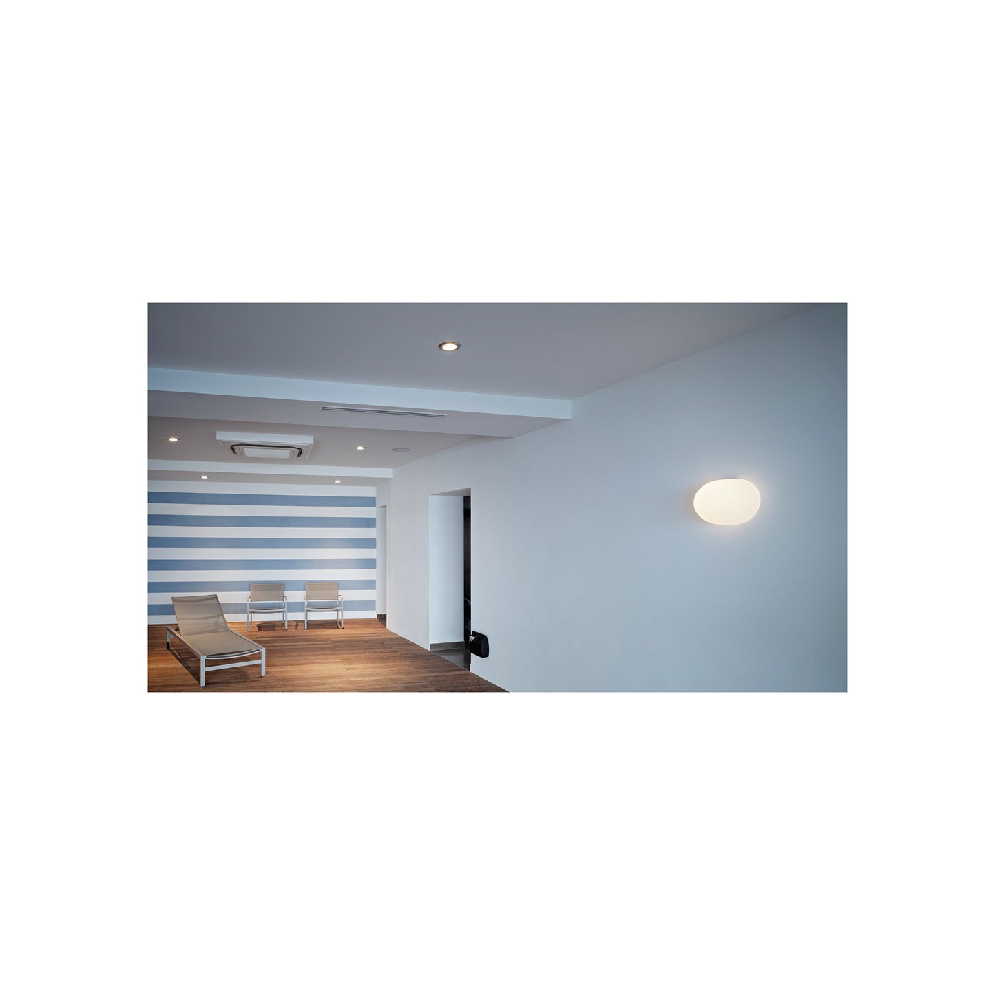 Glo-Ball W Wall Mounted Diffused Light with Opal Glass