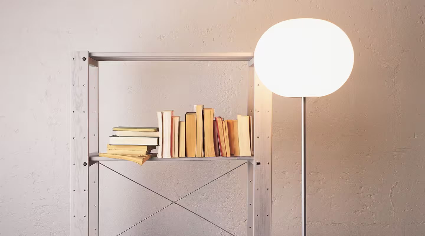 Glo-Ball F1 Floor Lamp with Opal Glass