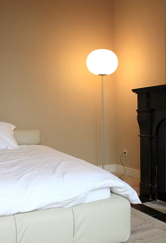 Glo-Ball F1 Floor Lamp with Opal Glass