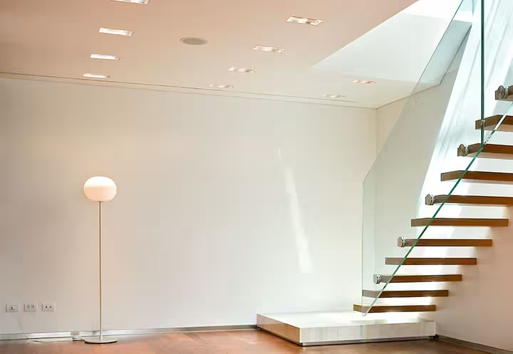 Glo-Ball F1 Floor Lamp with Opal Glass