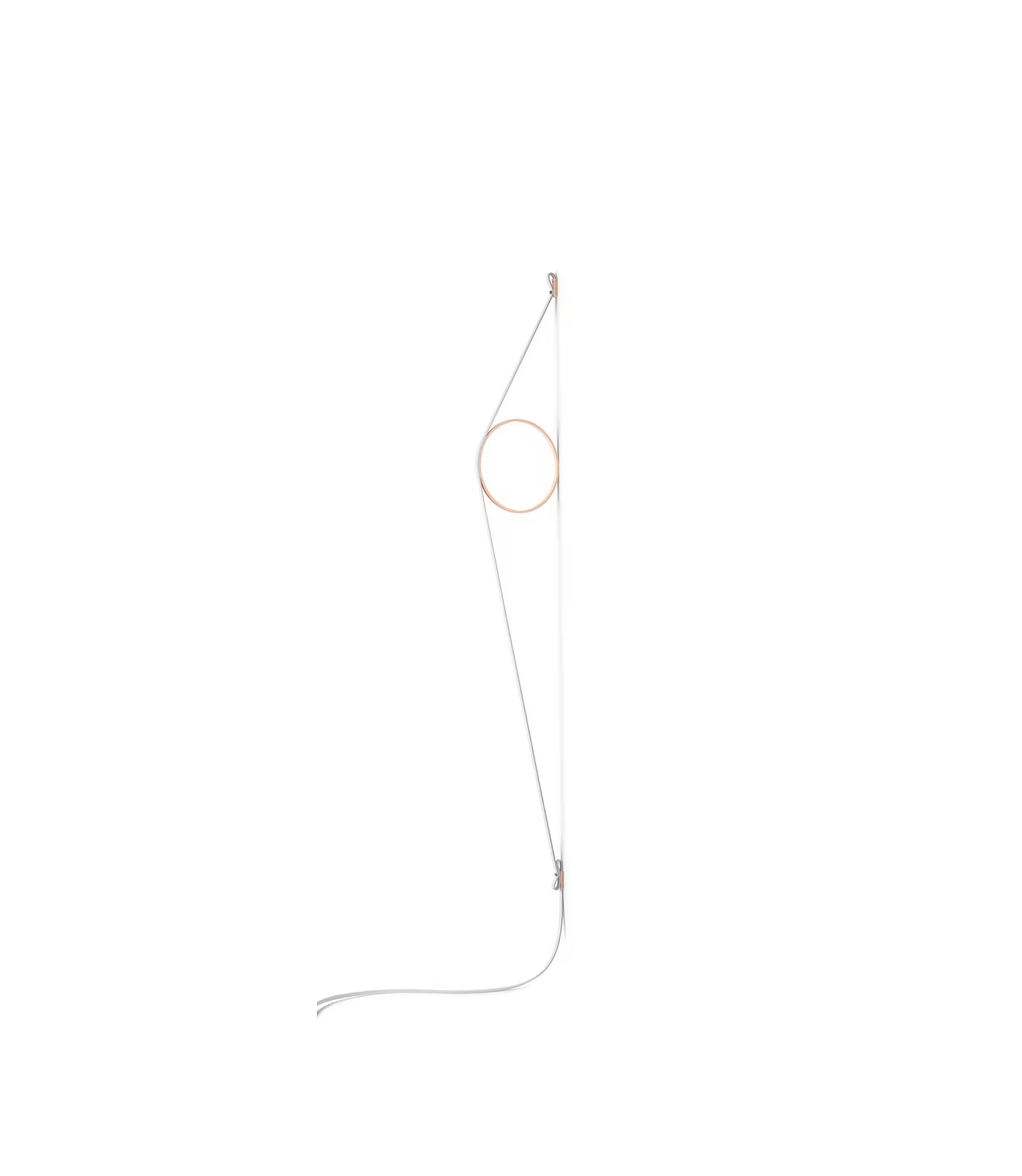 Wirering White Cable LED Wall Light