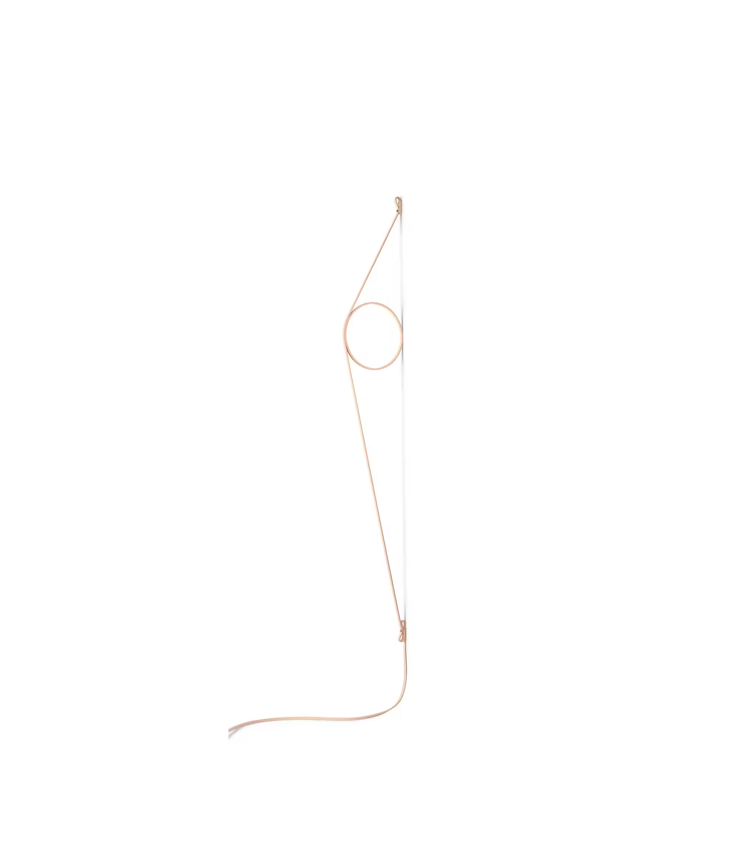 Wirering Pink Cable LED Wall Light