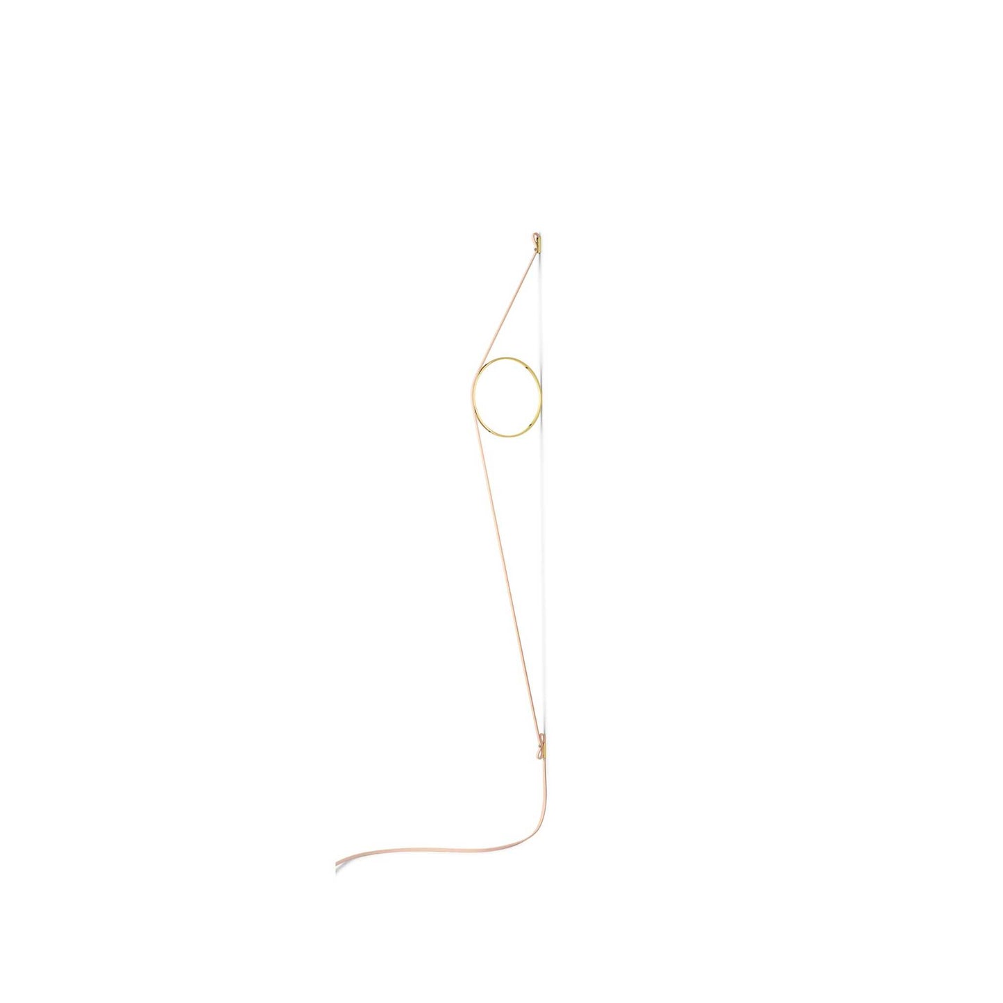 Wirering Pink Cable LED Wall Light