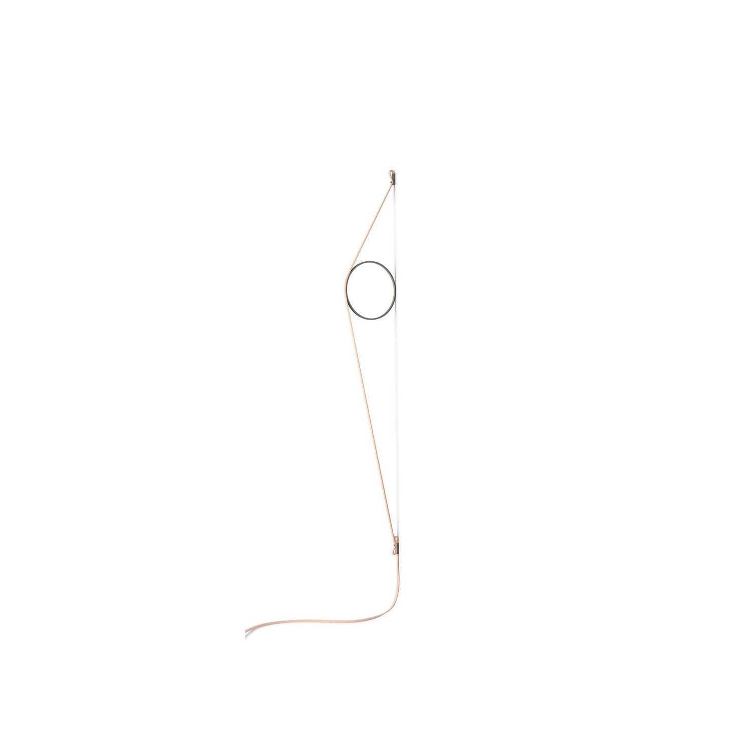 Wirering Pink Cable LED Wall Light