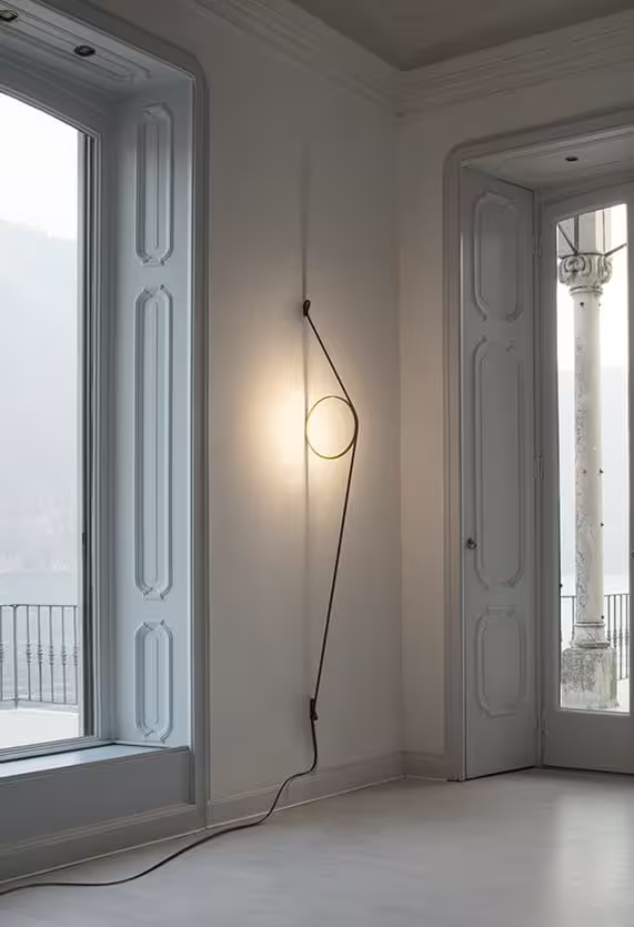 Wirering Grey Cable LED Wall Light