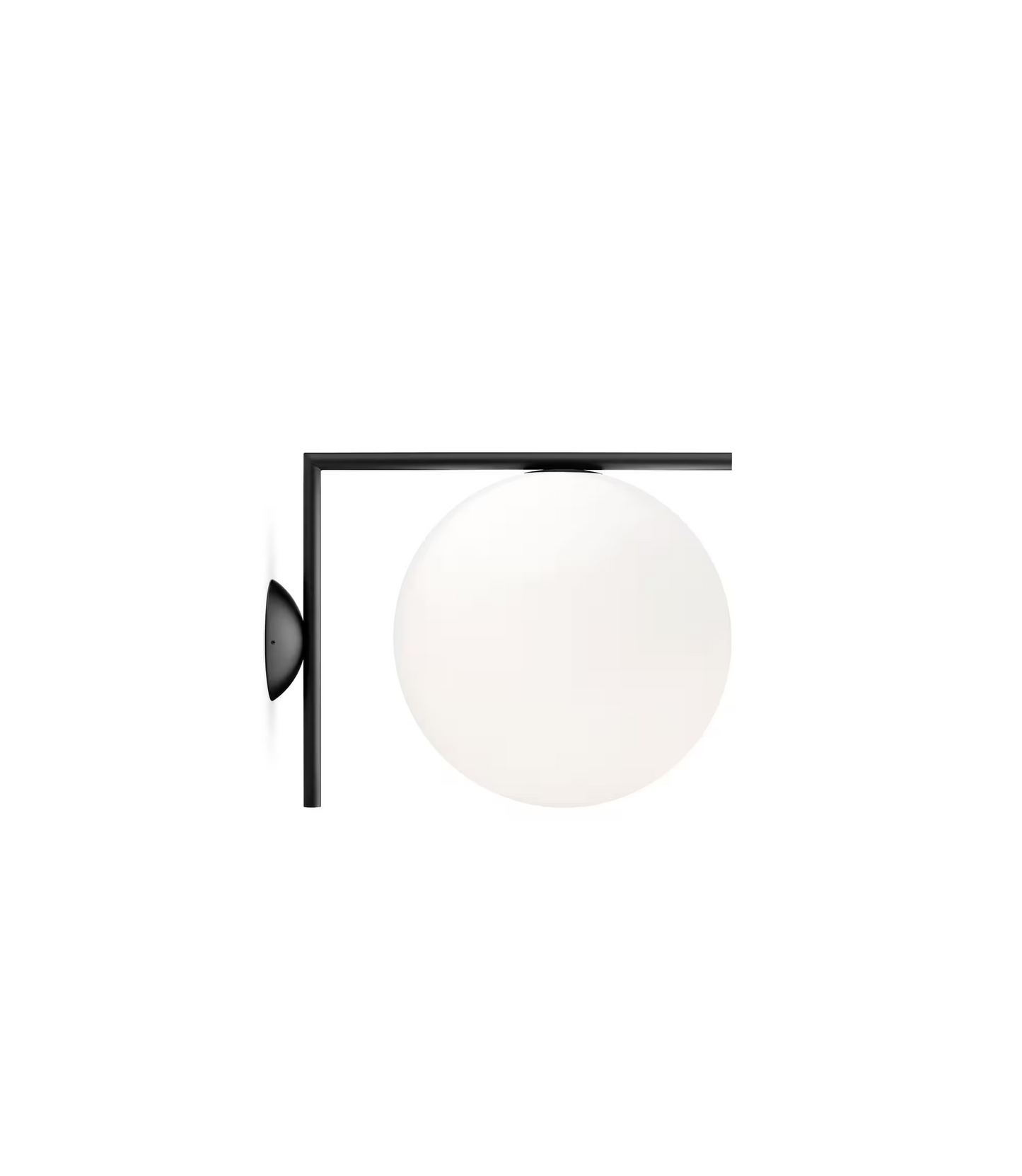 IC C/W2 Wall or Ceiling Light with Blown Glass Opal Diffuser
