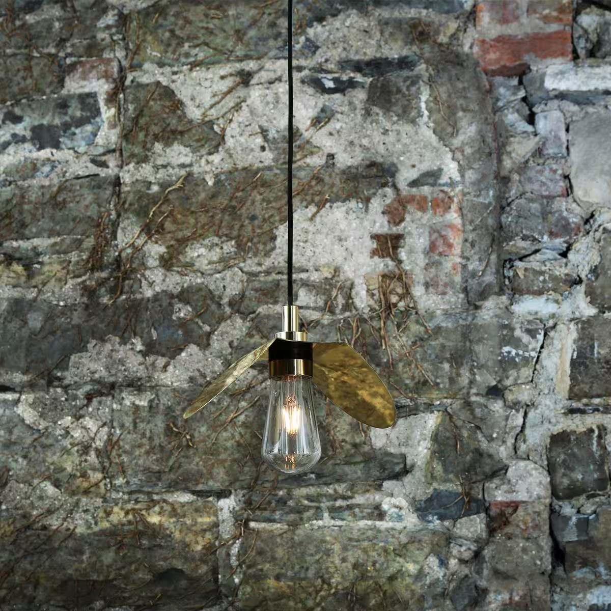 Hali Brass Bathroom Pendant Light IP65
