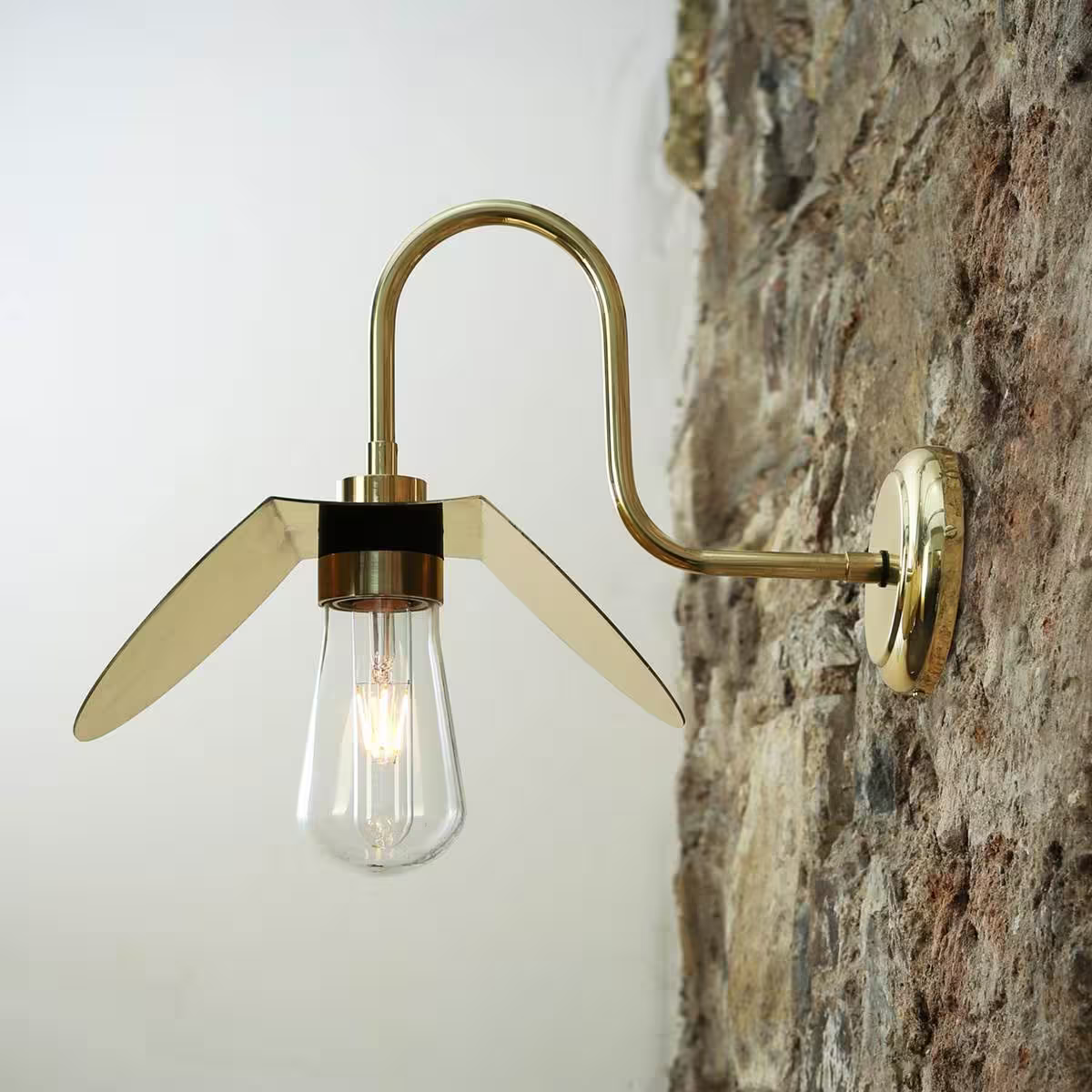 Hali Swan Neck Wall Light