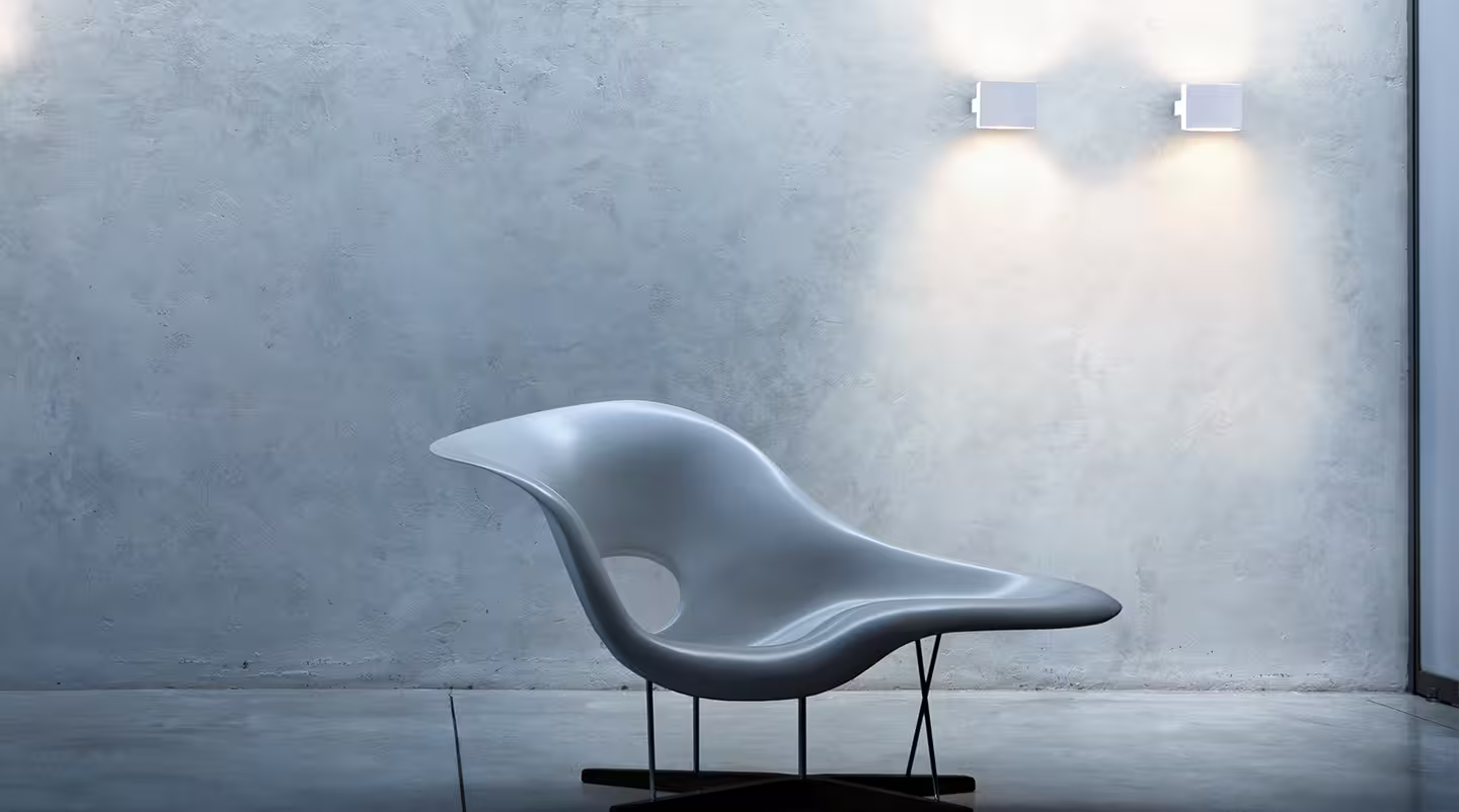 Tight Light Direct/ Indirect Wall Lamp Aluminium